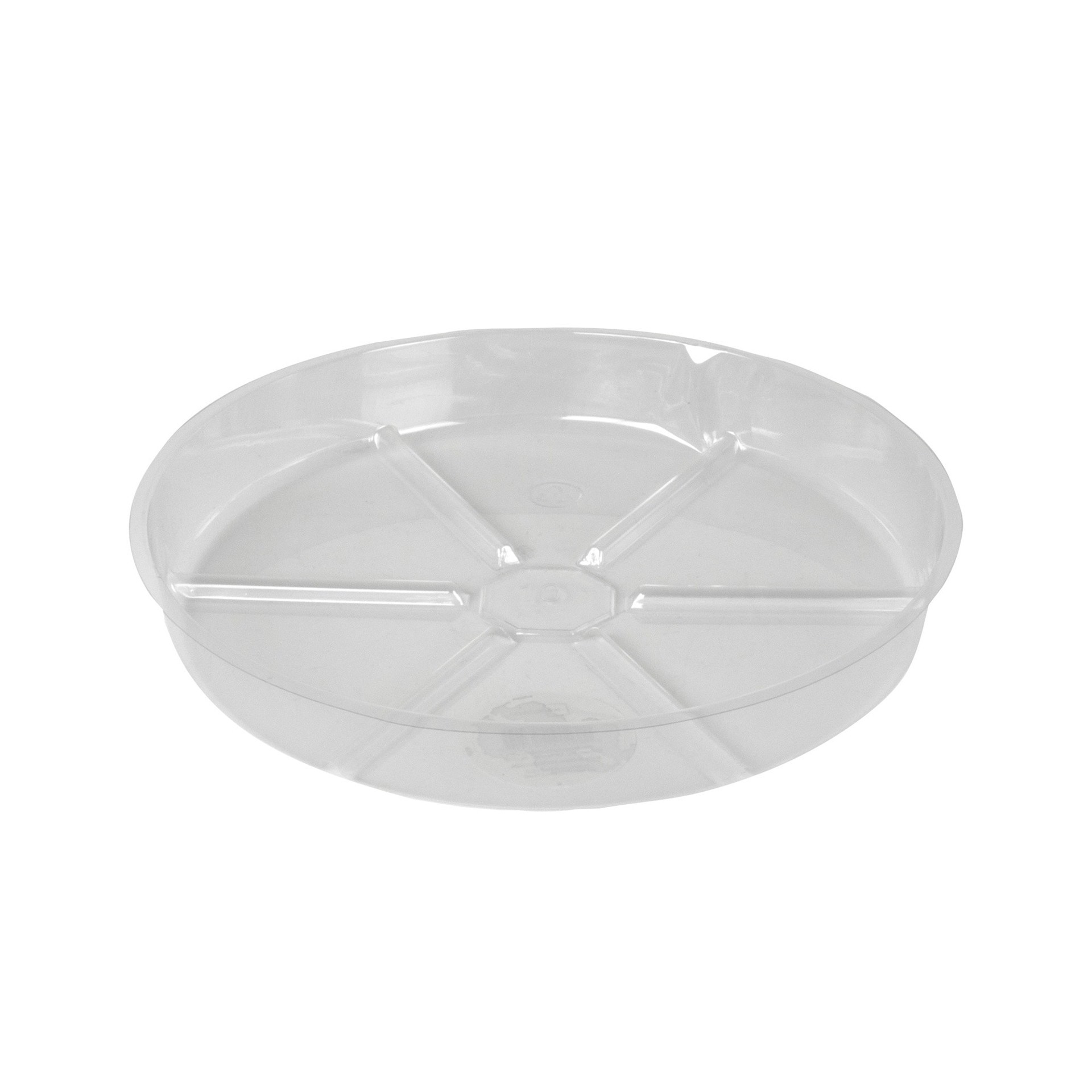 slide 1 of 3, Gardener's Blue Ribbon 10.0-in Clear Plastic Plant Saucer, 1 ct