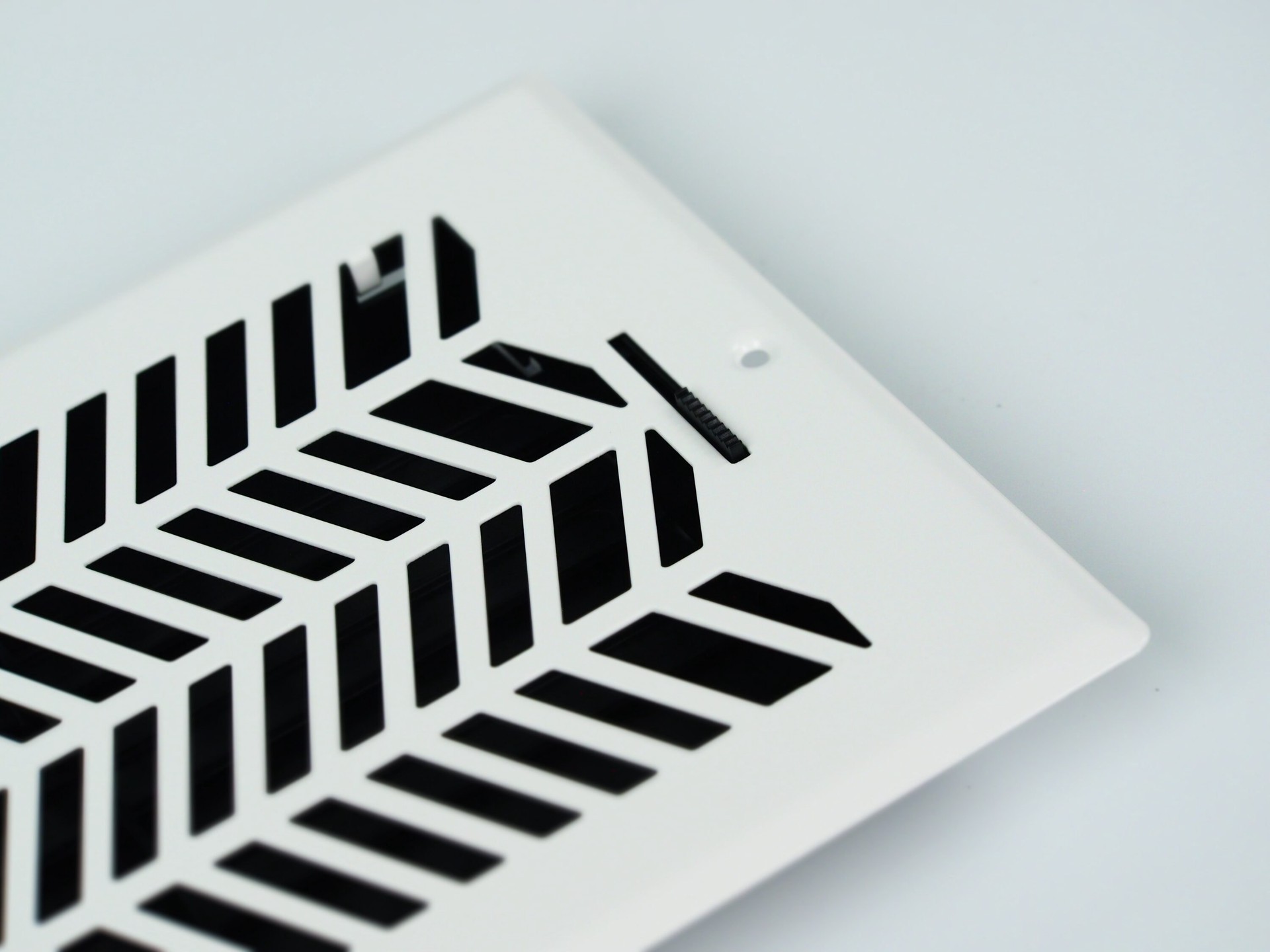 slide 4 of 6, allen + roth 10-in x 4-in Maximum airflow Steel White Madison Design Sidewall/Ceiling Register, 1 ct