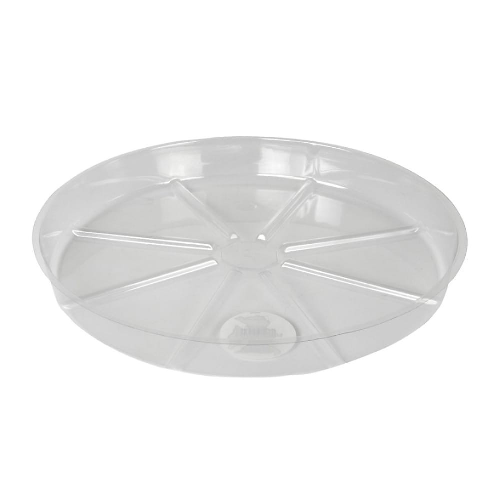 slide 1 of 3, Gardener's Blue Ribbon 6.0-in Clear Plastic Plant Saucer, 1 ct