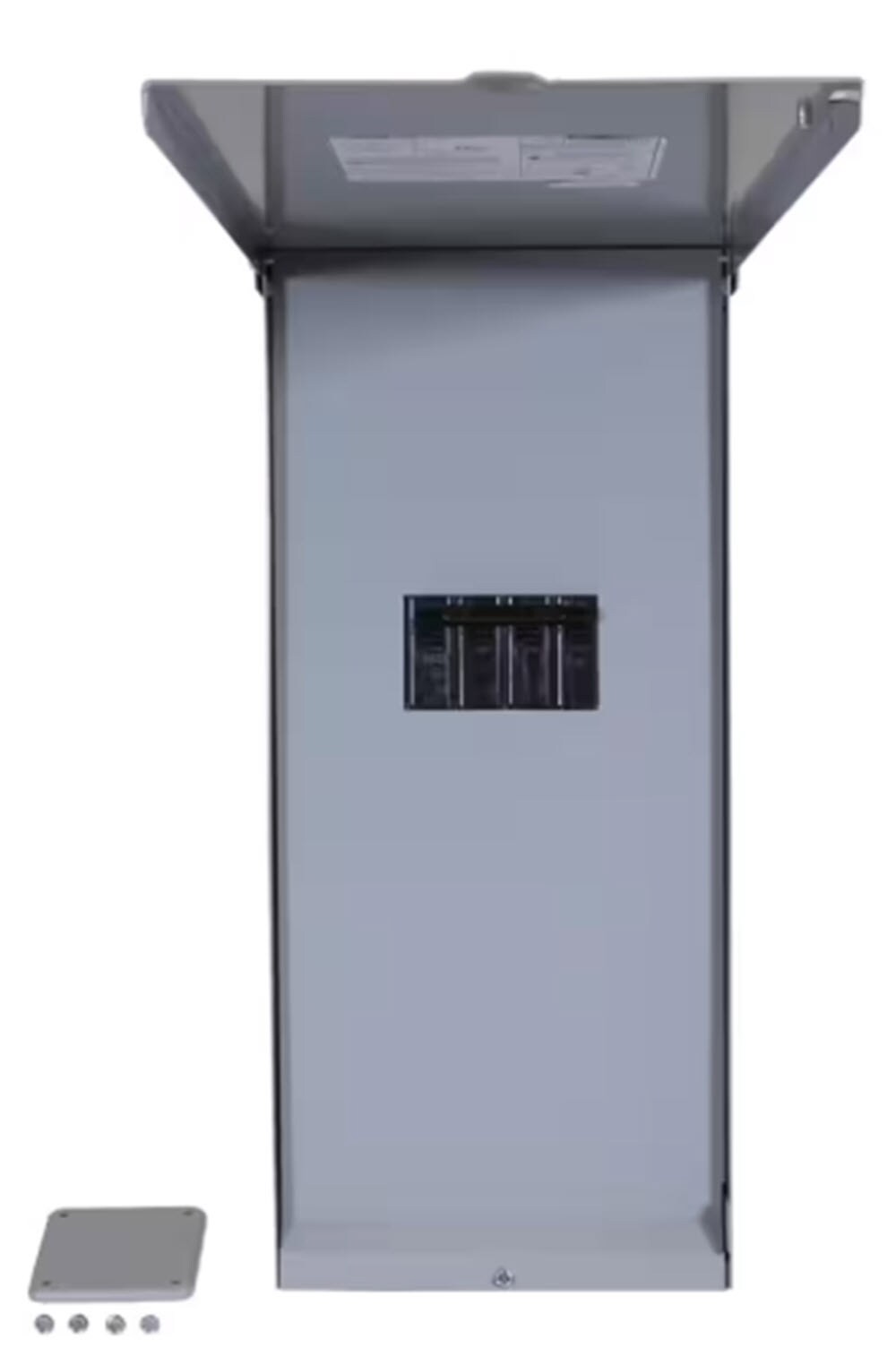 slide 5 of 6, GE Powermark Gold 200 -Amp 1 -Circuit Outdoor Main Breaker Load Center, 1 ct