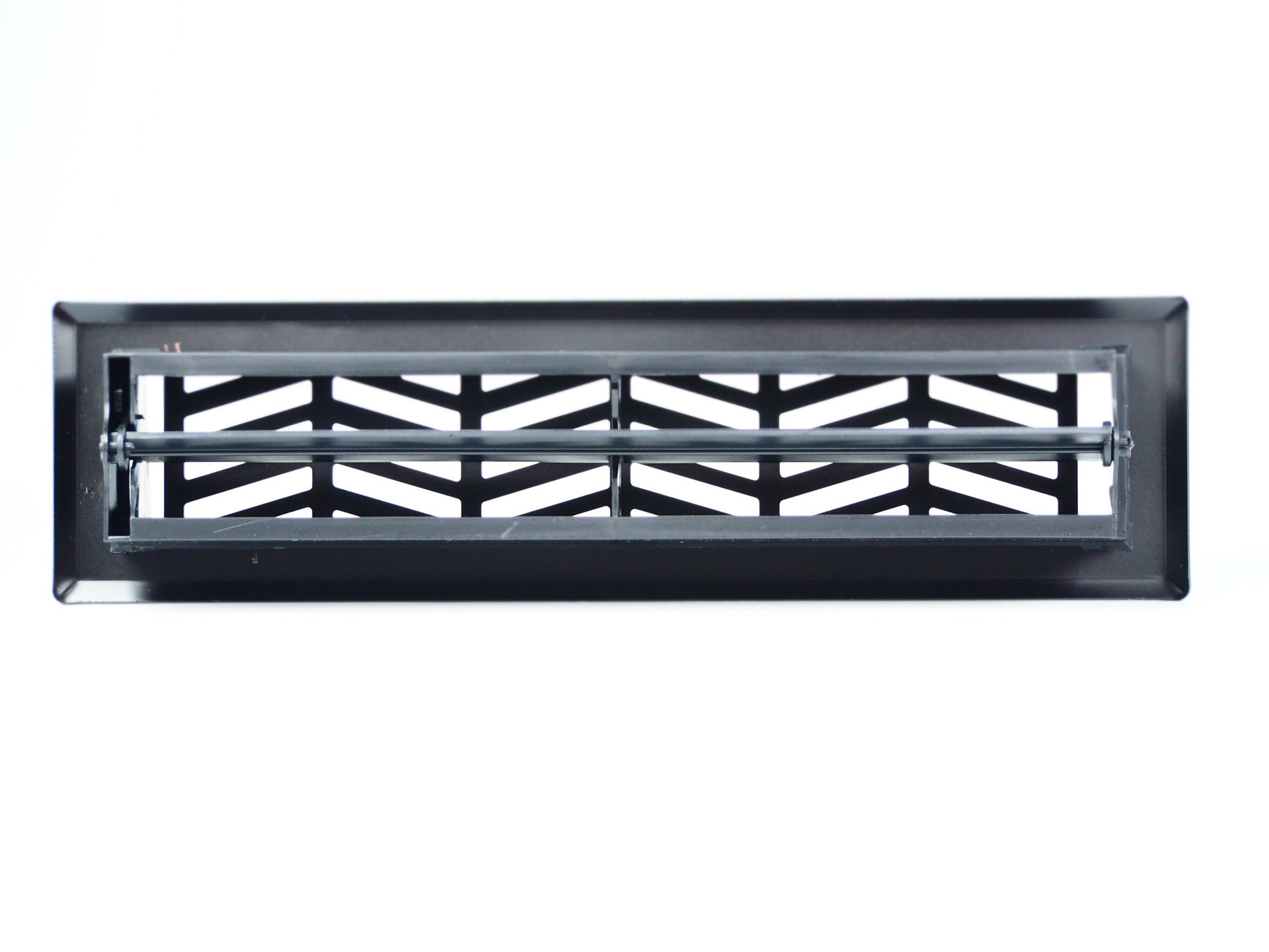 slide 5 of 6, allen + roth 2-in x 12-in Maximum airflow Steel Oil-Rubbed Bronze Clifton Design Floor Register, 1 ct