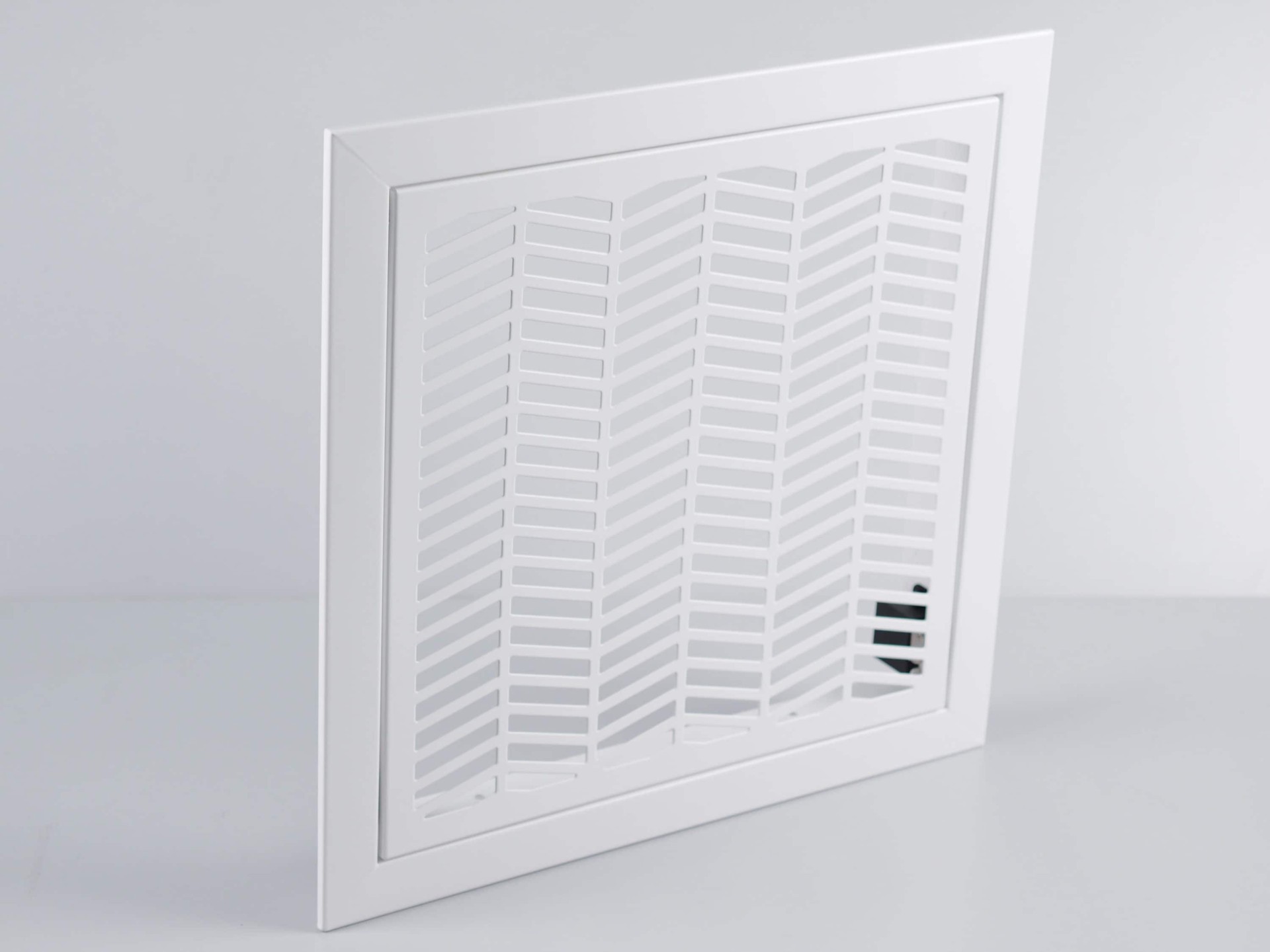 slide 2 of 6, allen + roth 12-in x 12-in Maximum airflow Steel White Clifton Design Sidewall/Ceiling Register, 1 ct