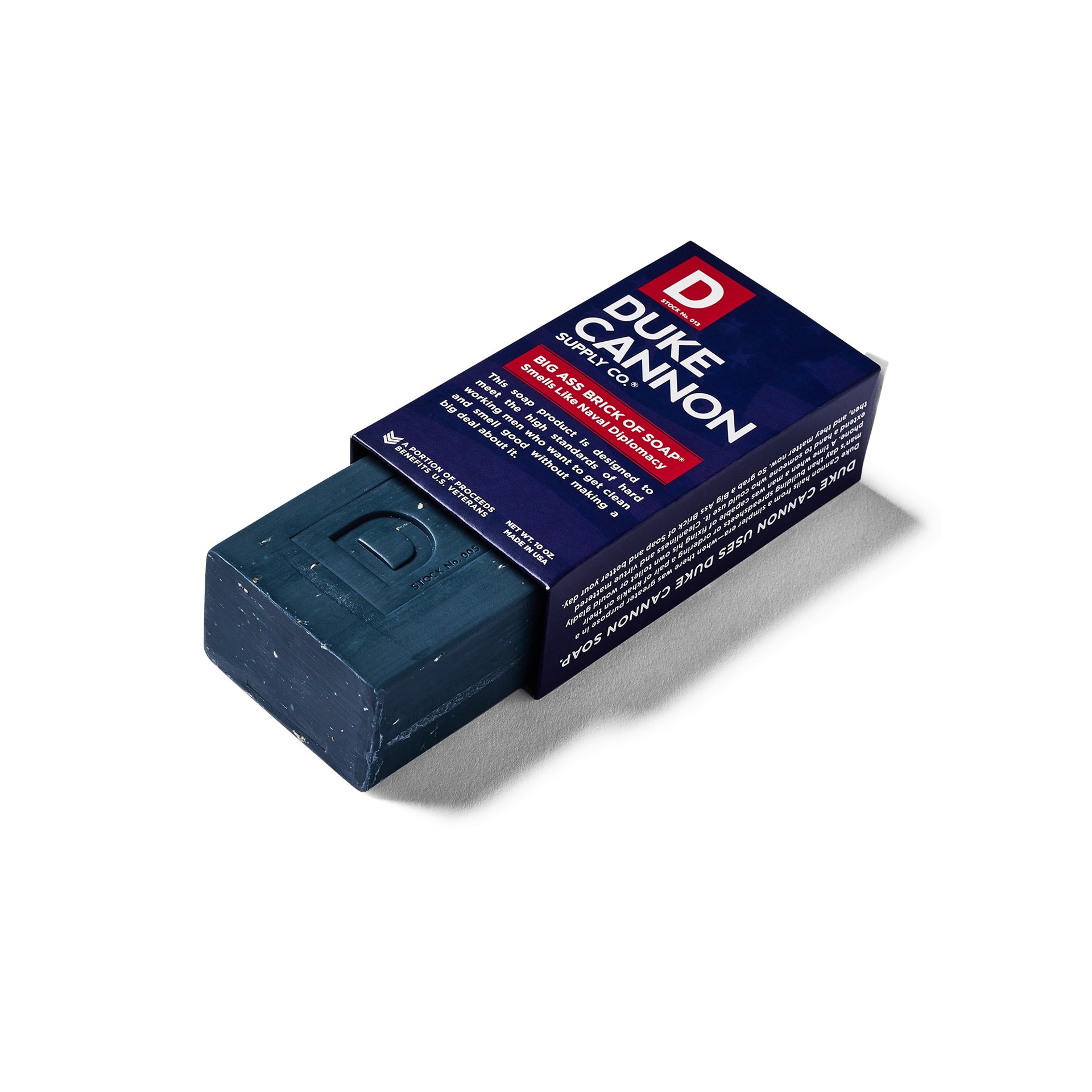 slide 3 of 3, Duke Cannon Supply Co. 10oz Big A Brick Of Soap- Naval Supremacy, 1 ct