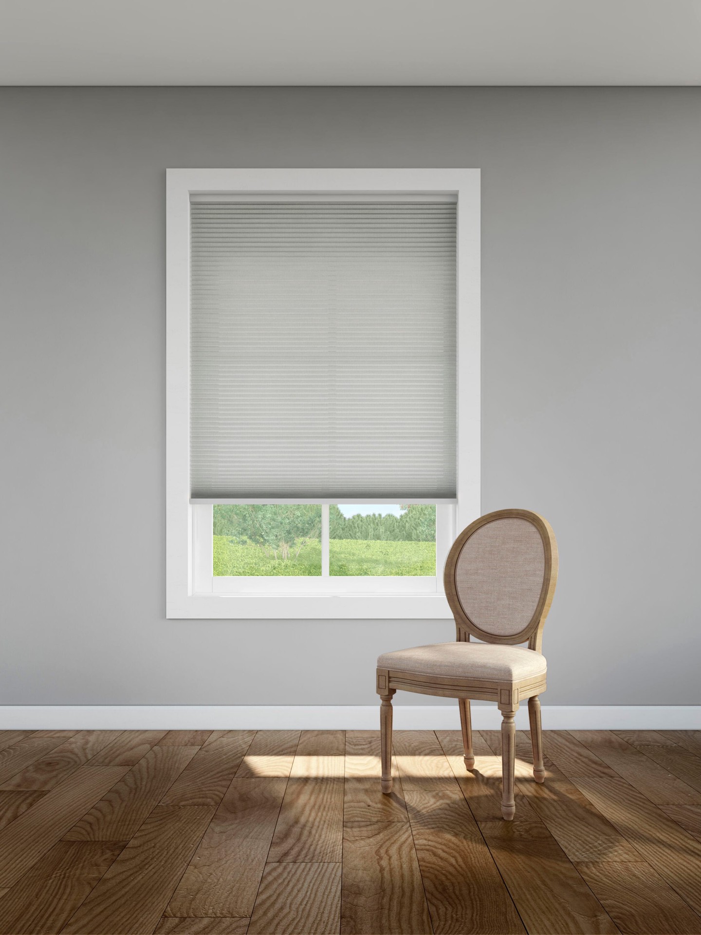 slide 3 of 6, LEVOLOR 60-in x 72-in Graphite Blackout Cordless Cellular Shade, 1 ct