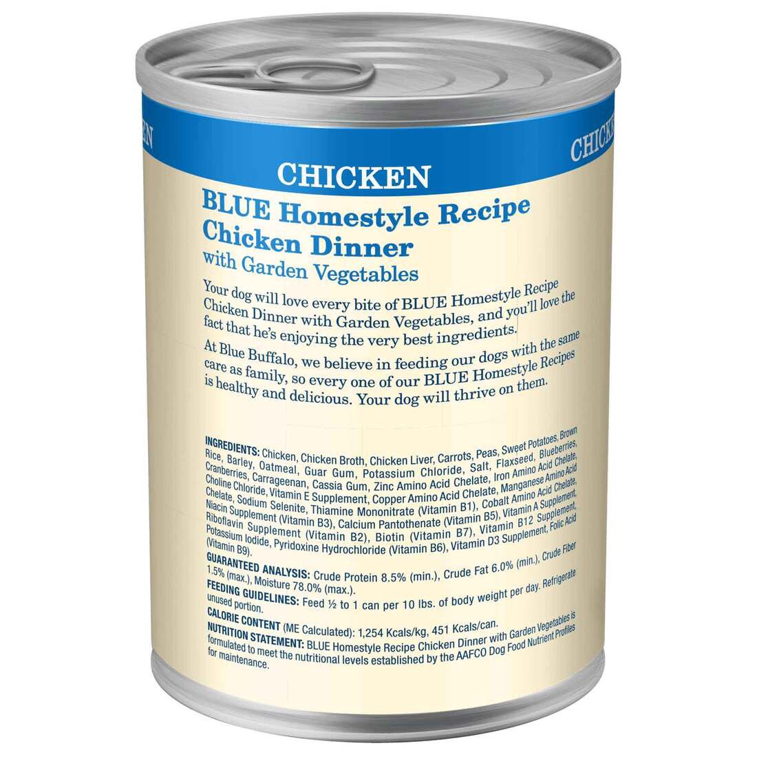 slide 2 of 6, Blue Buffalo Adult Chicken Dog Food 12.5-lb, 1 ct