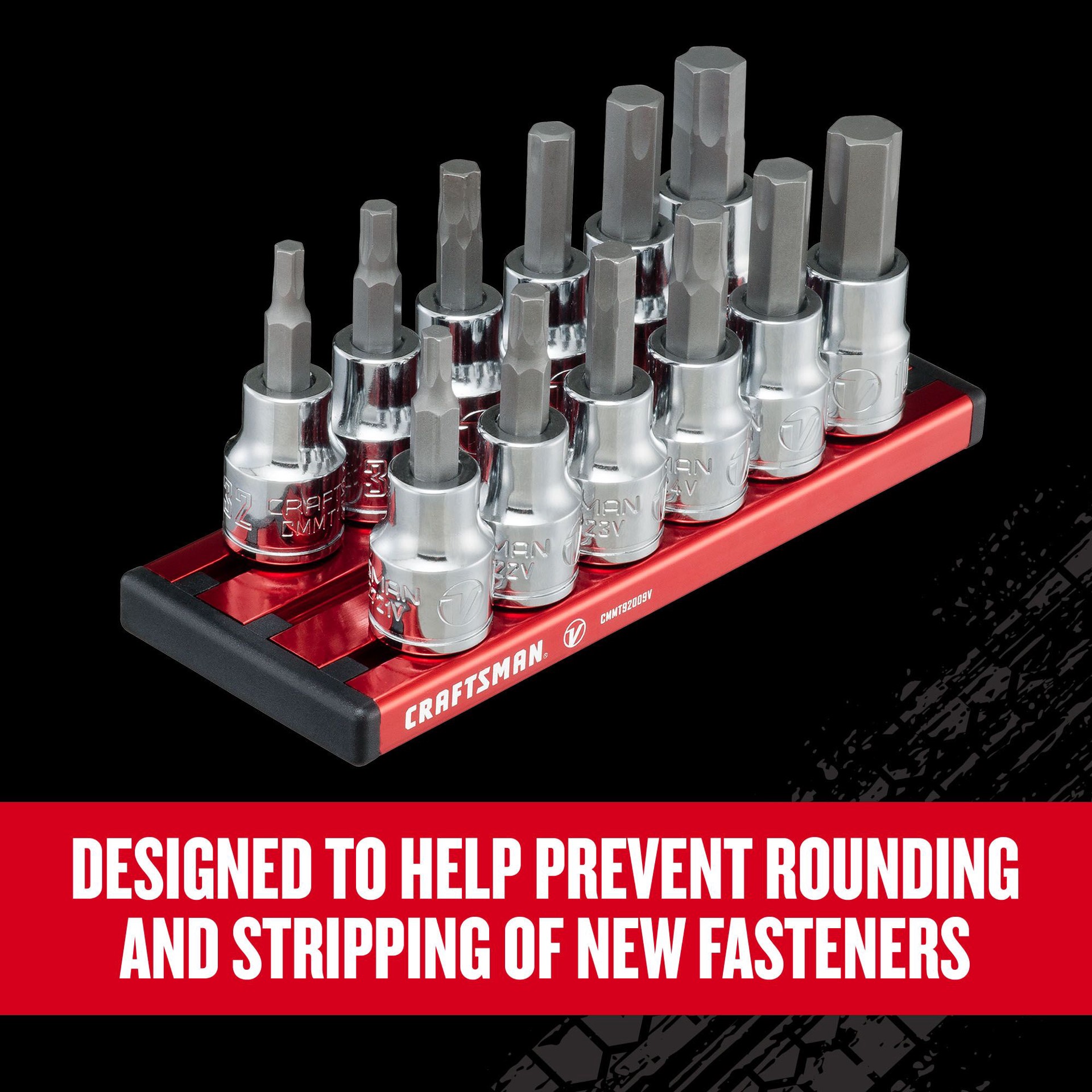 slide 3 of 6, CRAFTSMAN V-Series 12 -Piece 3/8-in Drive Set Hex Bit Driver Socket Set, 1 ct