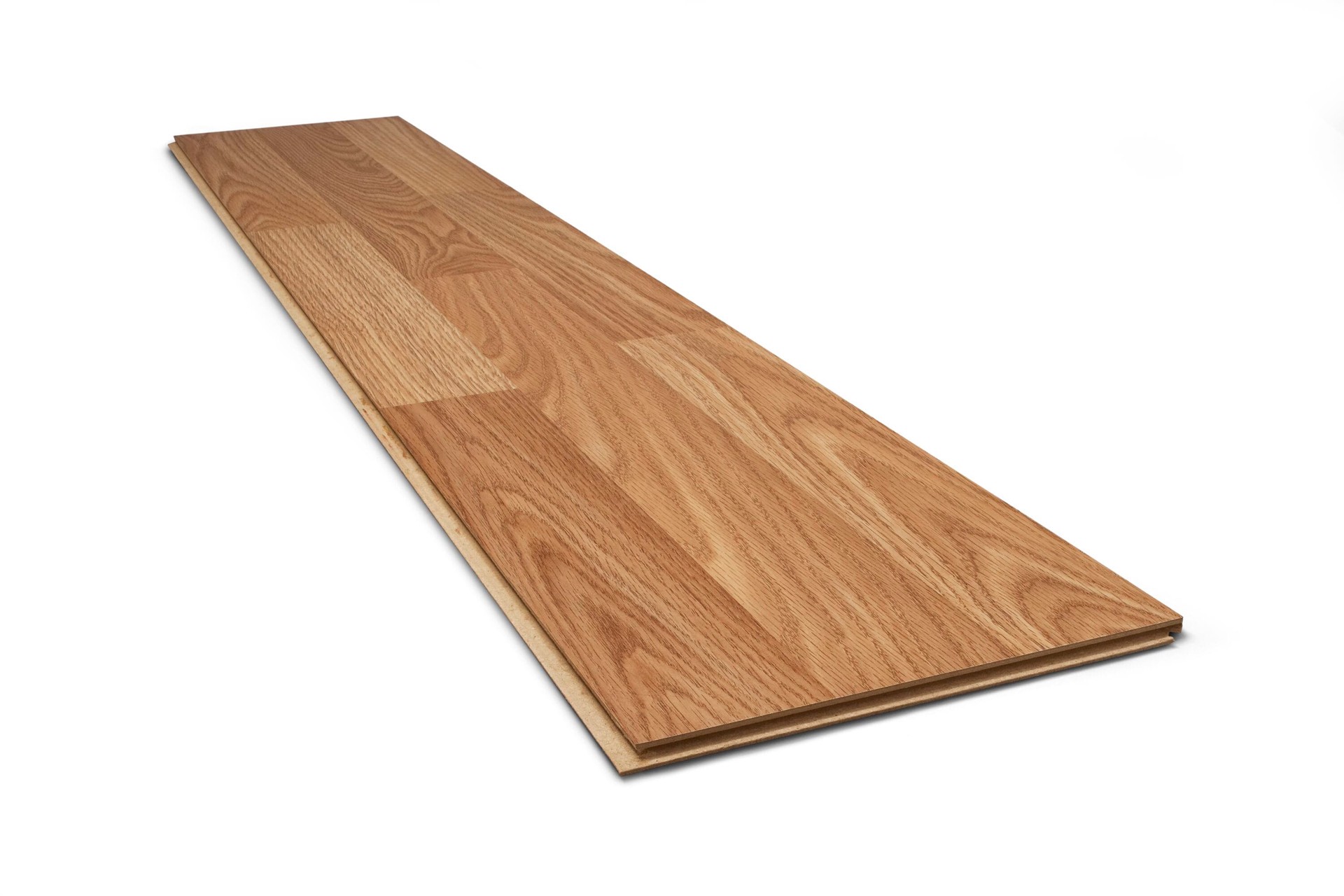 slide 6 of 6, Style Selections Warm Honey Oak 7-mm T x 8-in W x 48-in L Water Resistant Laminate Flooring ( 23.91-sq ft / Carton ), 1 ct