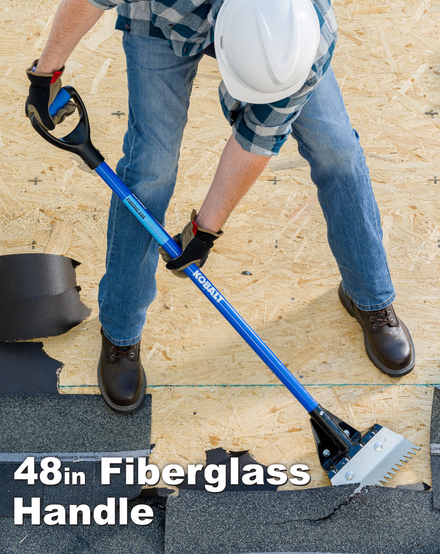 slide 2 of 5, Kobalt 48in Roof Shingle Shingle remover, 1 ct