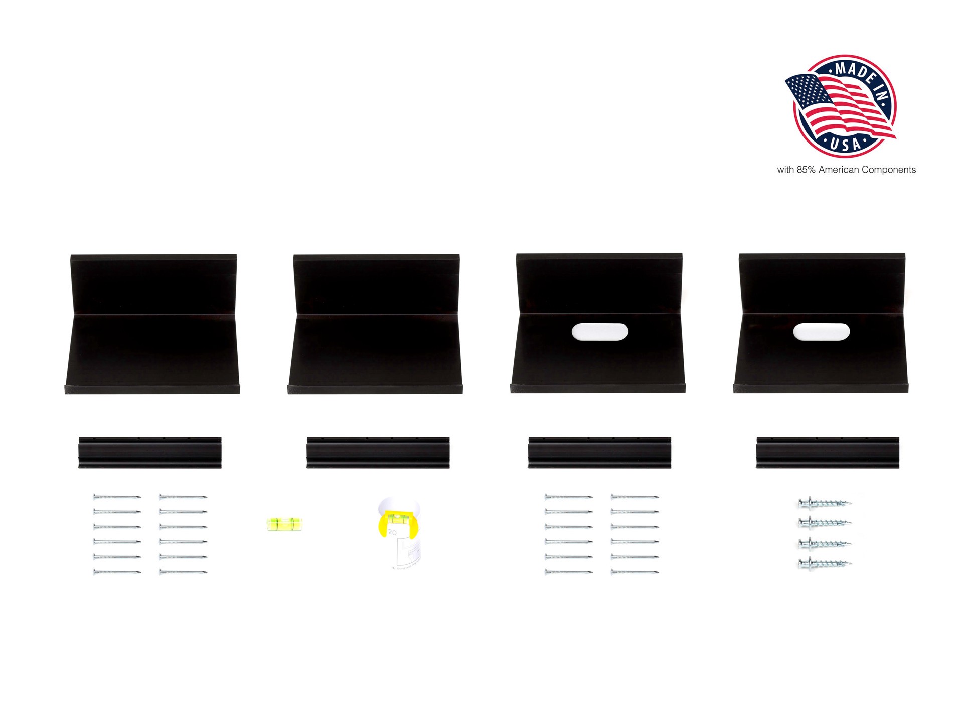 slide 2 of 6, Hangman No Stud Fixed Indoor Wall Speaker mount Fits ( Hardware Included ), 1 ct