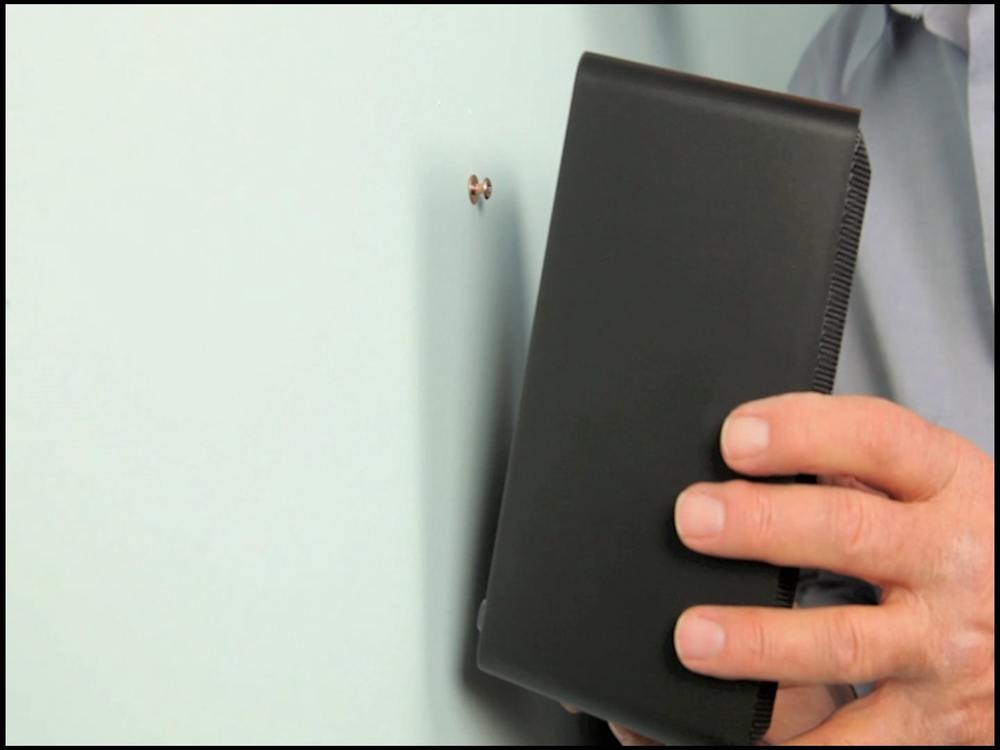 slide 6 of 6, Hangman No Stud Fixed Indoor Wall Speaker mount Fits ( Hardware Included ), 1 ct