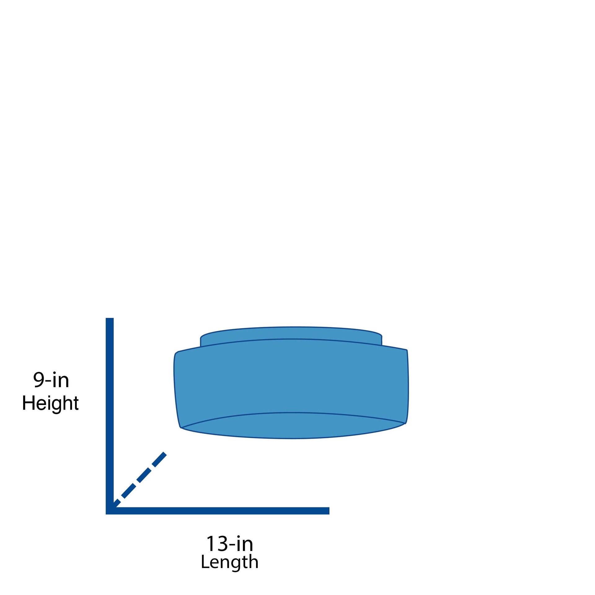 slide 4 of 6, allen + roth Buxton Creek 2 -Light 13-in Matte Black Indoor/Outdoor Flush Mount Light, 1 ct