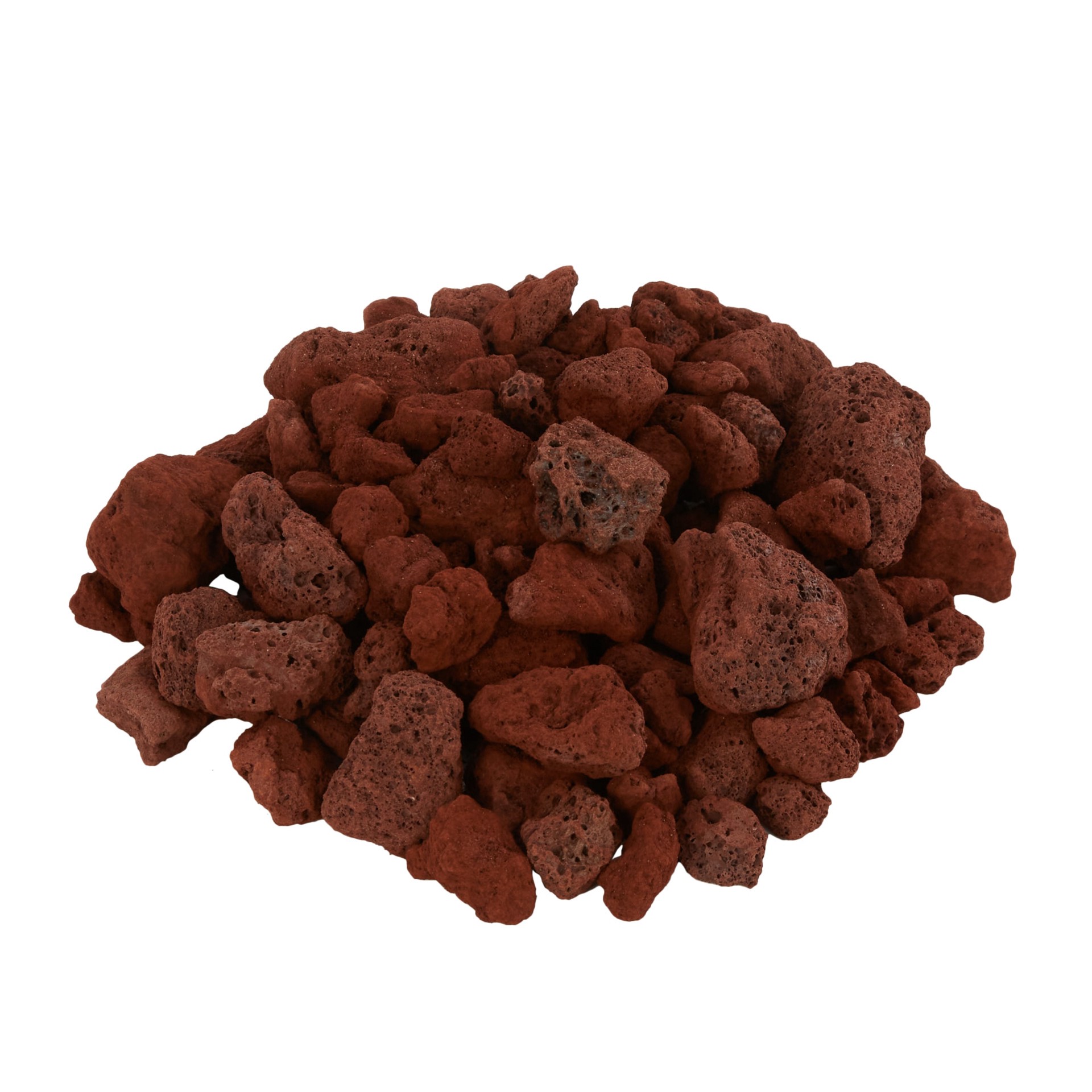 slide 1 of 6, 0.5 cu ft Red Decorative rock (0.5 - 3-in), 1 ct