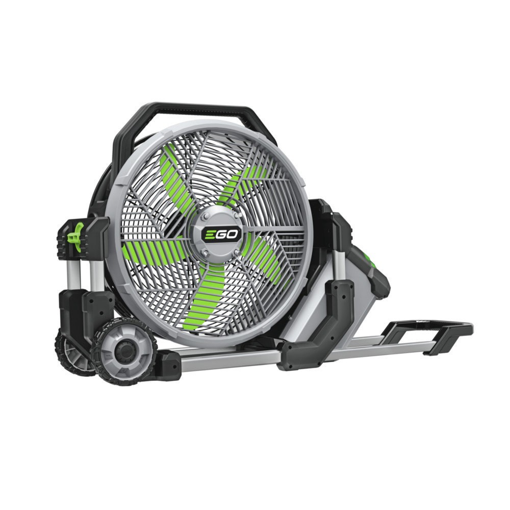 slide 1 of 6, EGO 18-in 56 -Volt 5 -Speed High Velocity Indoor/Outdoor Grey Misting Floor Fan Charger Not Included, 1 ct