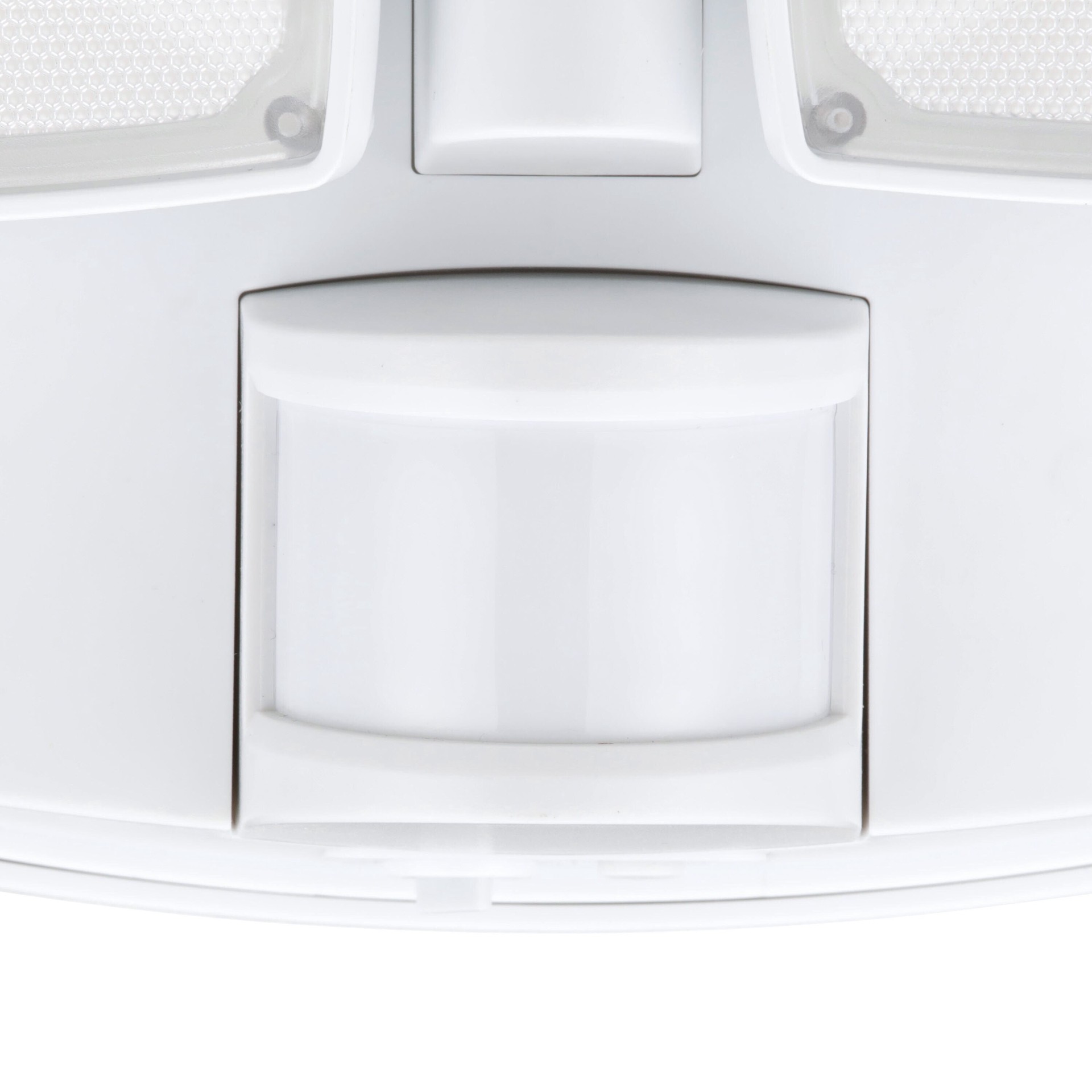 slide 5 of 6, Good Earth Lighting 180 -Degree 40 -Wattage Equivalent Battery-operated LED White 2 -Head Motion-Activated Flood Light with Timer 700 -Lumen, 1 ct