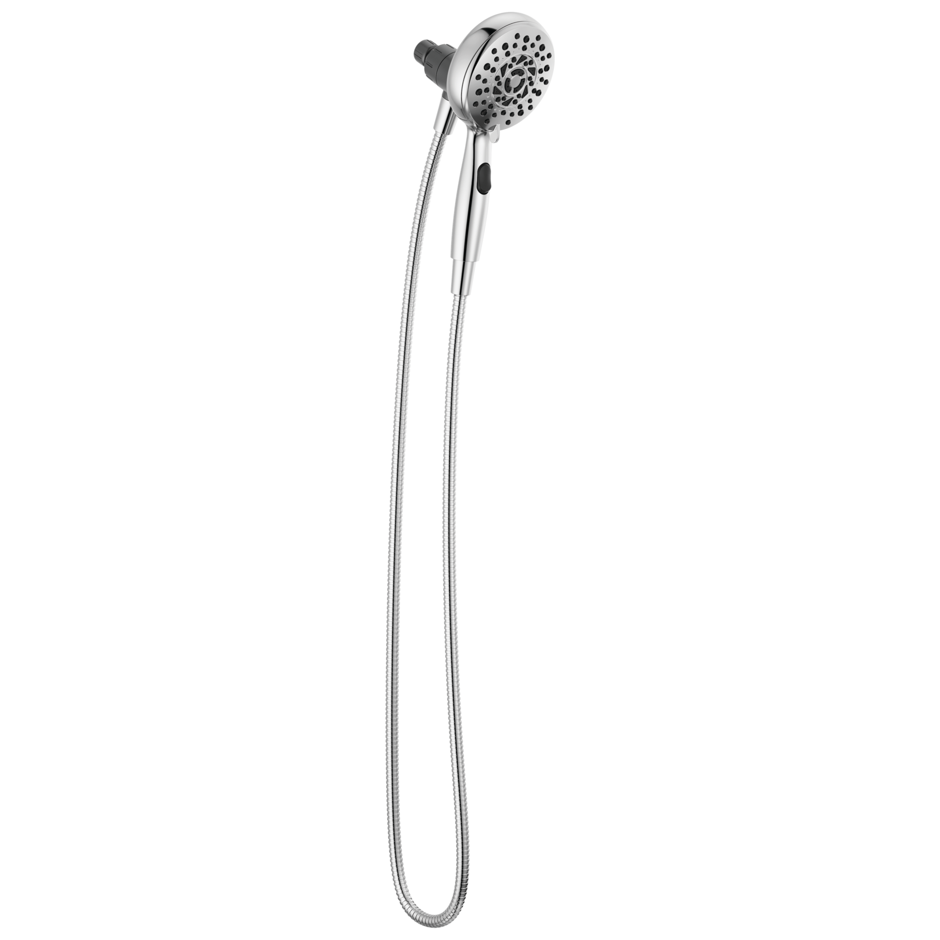 slide 1 of 6, Delta SureDock Magnetic 6.0 -Spray Chrome 4.875-in Round High Pressure Handheld Shower Head 1.75 GPM, 1 ct