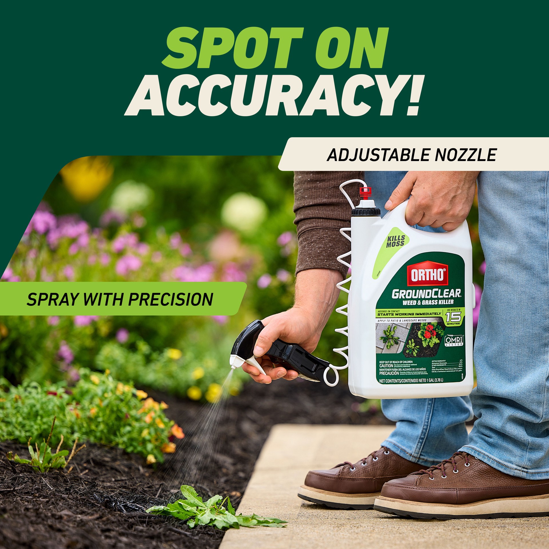 slide 6 of 6, ORTHO GroundClear 1 -Gallon Trigger spray Weed and Grass Killer, 1 ct