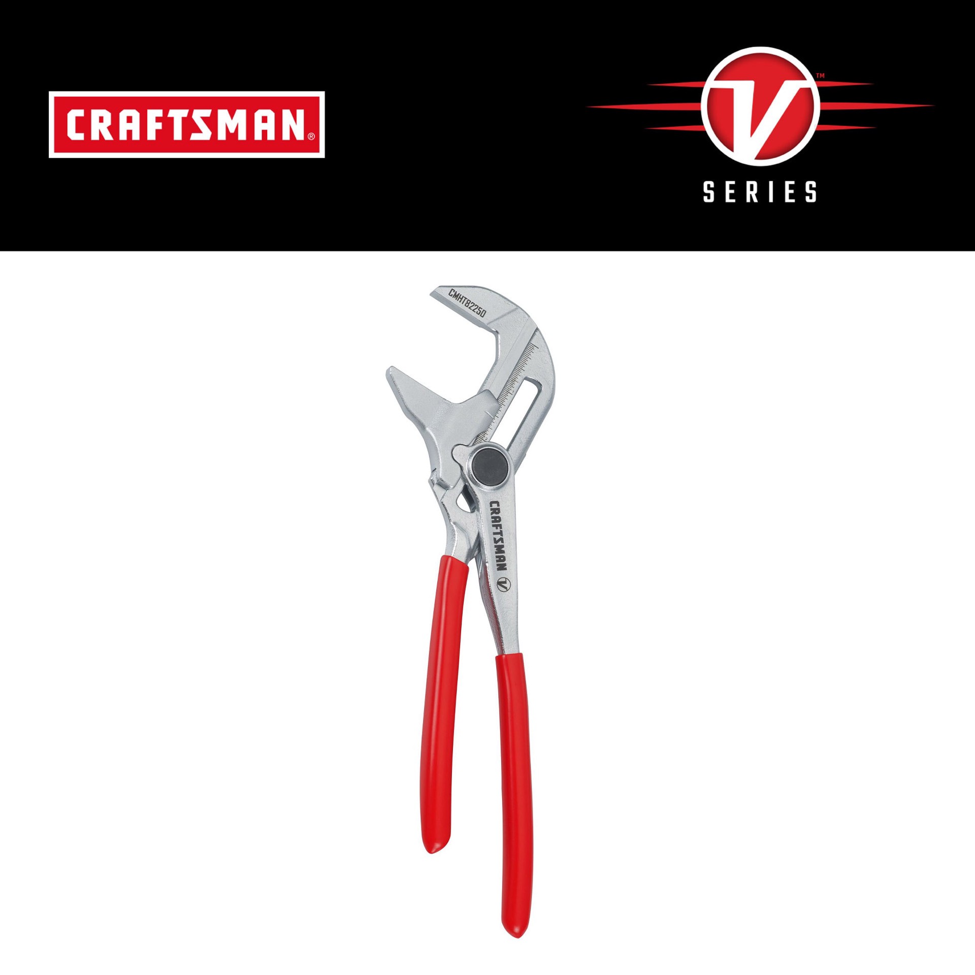 slide 1 of 6, CRAFTSMAN V-SERIES 10-in Tongue and groove pliers, 1 ct
