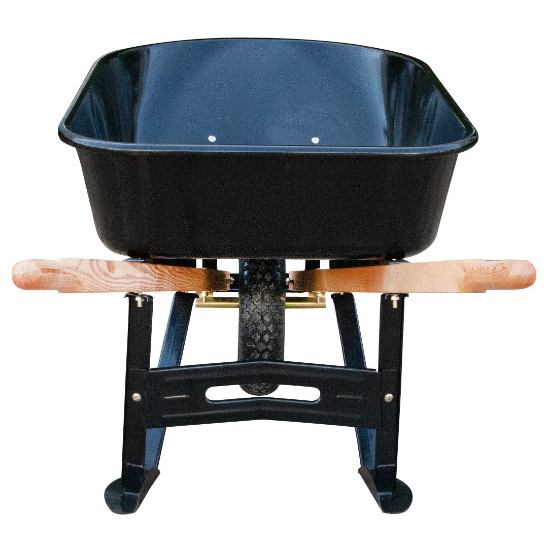 slide 5 of 6, Centurion 6-cu ft 1 Wheel Steel Push Wheelbarrow, 1 ct