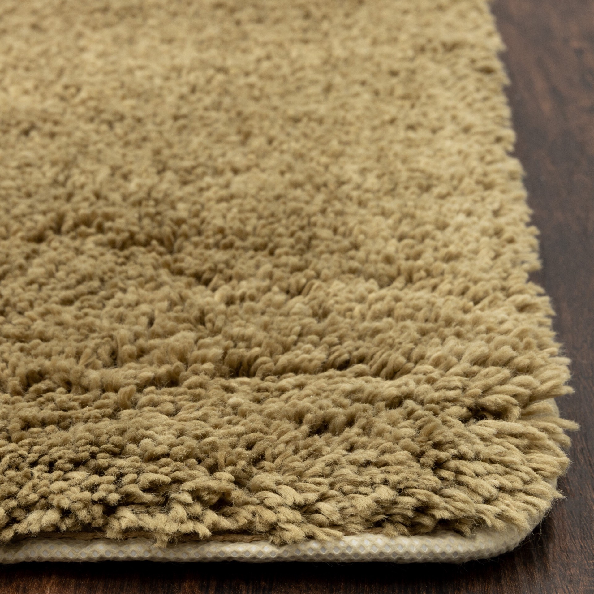 slide 4 of 6, allen + roth 24-in x 40-in Beige Polyester Bath rug, 1 ct