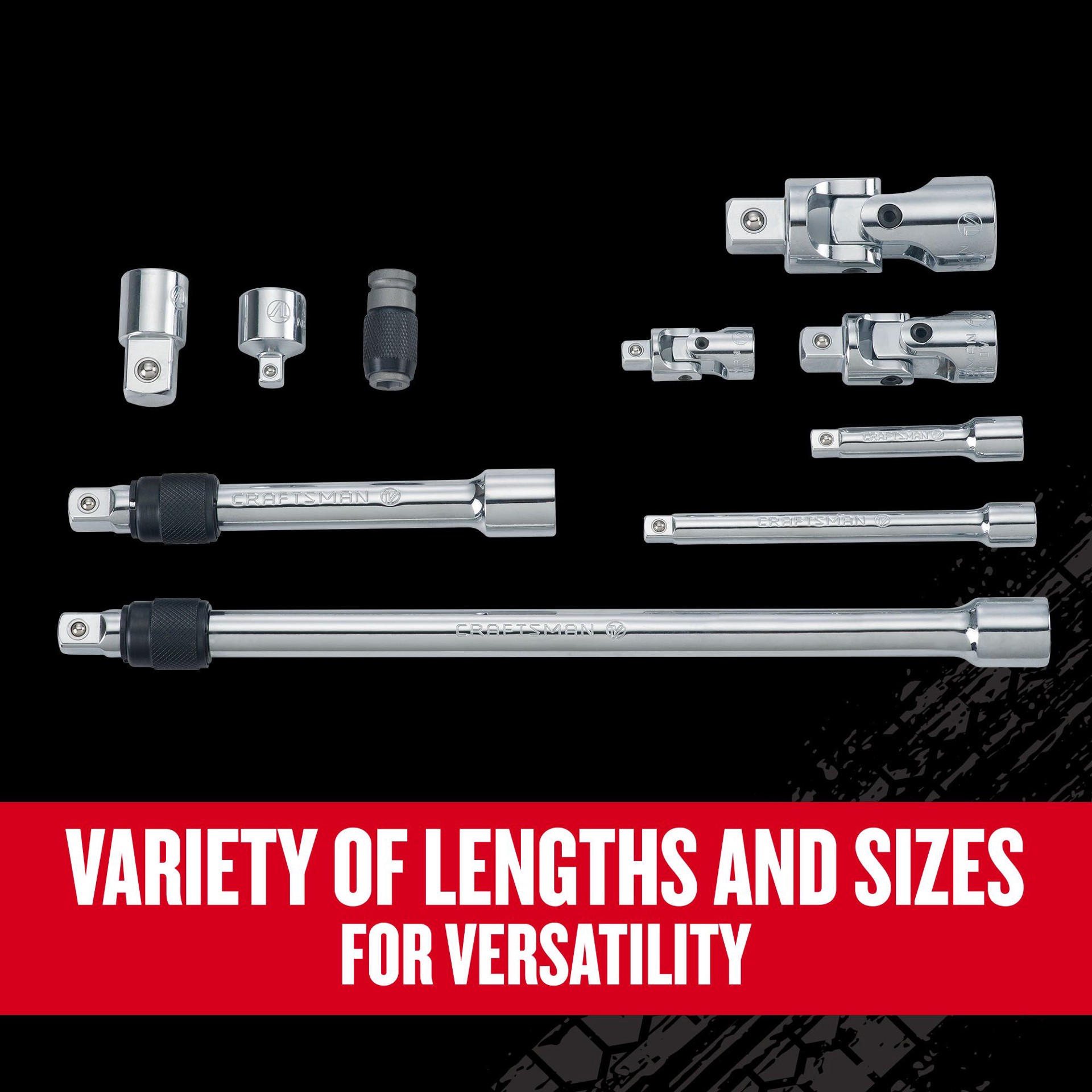 slide 4 of 6, CRAFTSMAN 10 -Piece Multi-Drive Accessory Set, 1 ct