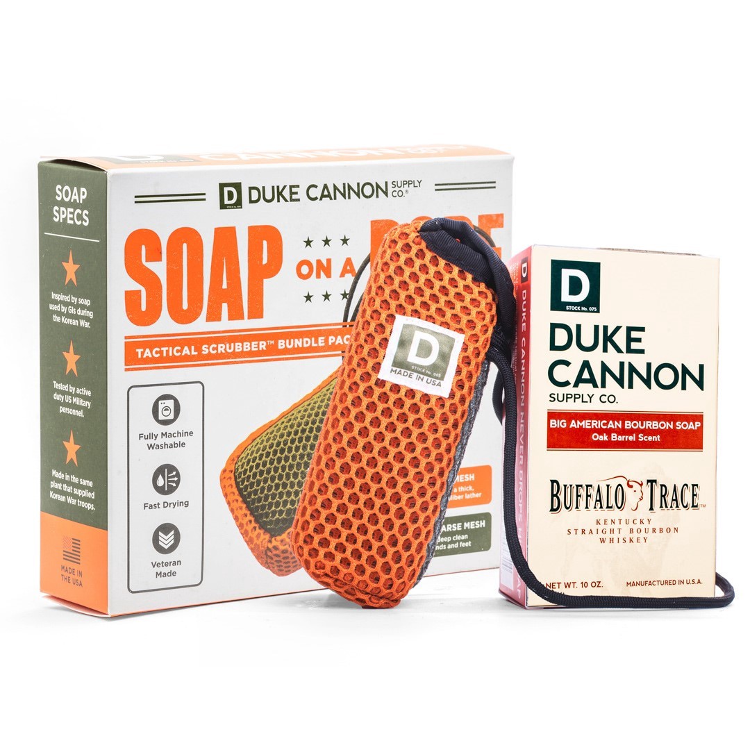 slide 1 of 3, Duke Cannon Supply Co. Soap On A Rope Bundle Pack, 1 ct