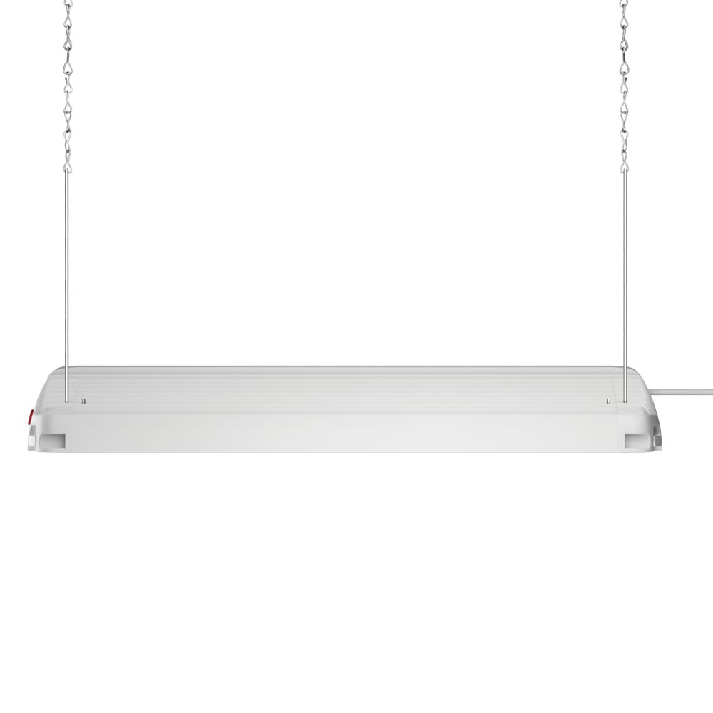 slide 3 of 6, Good Earth Lighting 14.4-in 1 -Light Silver 78 -Watt Selectable spectrum LED Strip grow light, 1 ct