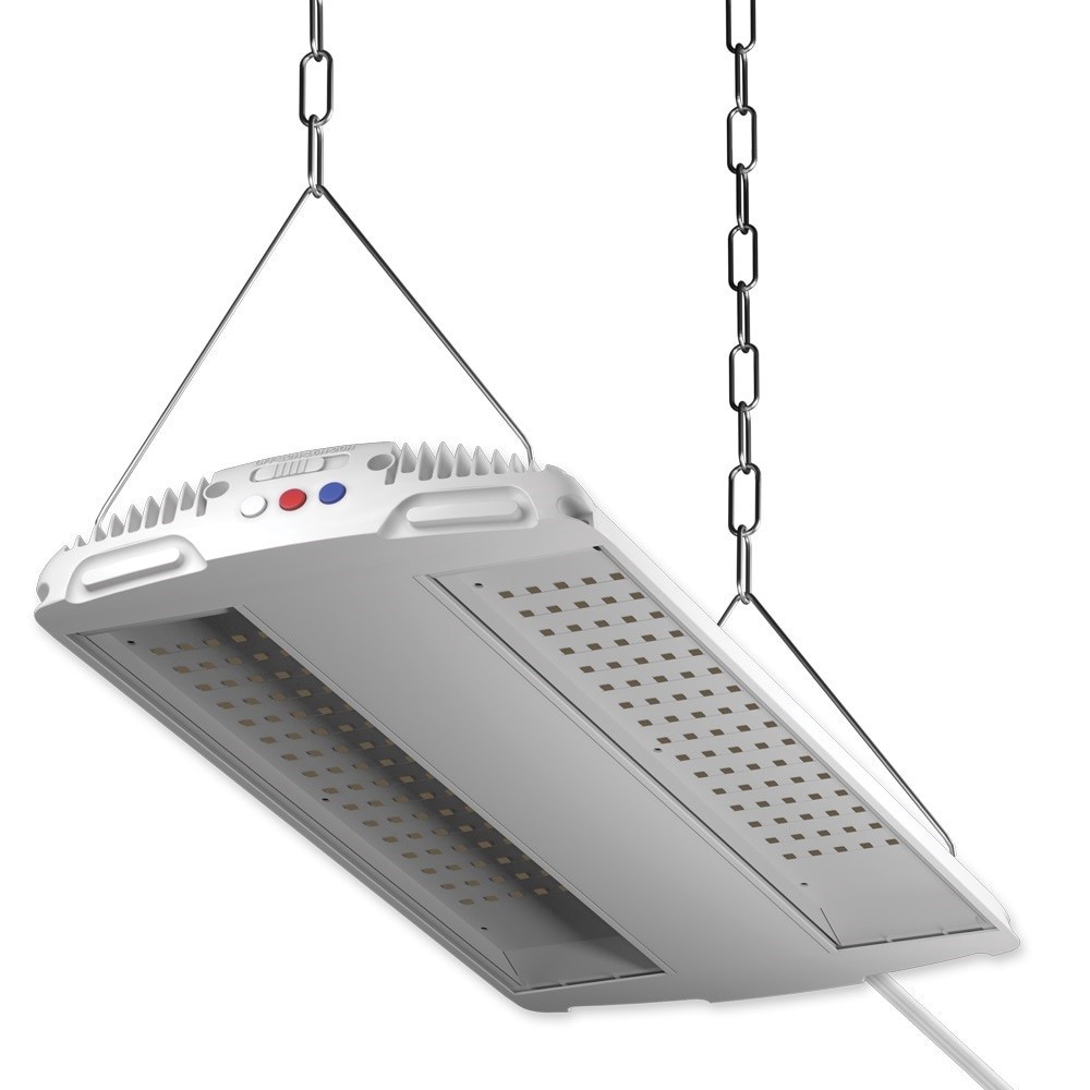 slide 1 of 6, Good Earth Lighting 14.4-in 1 -Light Silver 78 -Watt Selectable spectrum LED Strip grow light, 1 ct