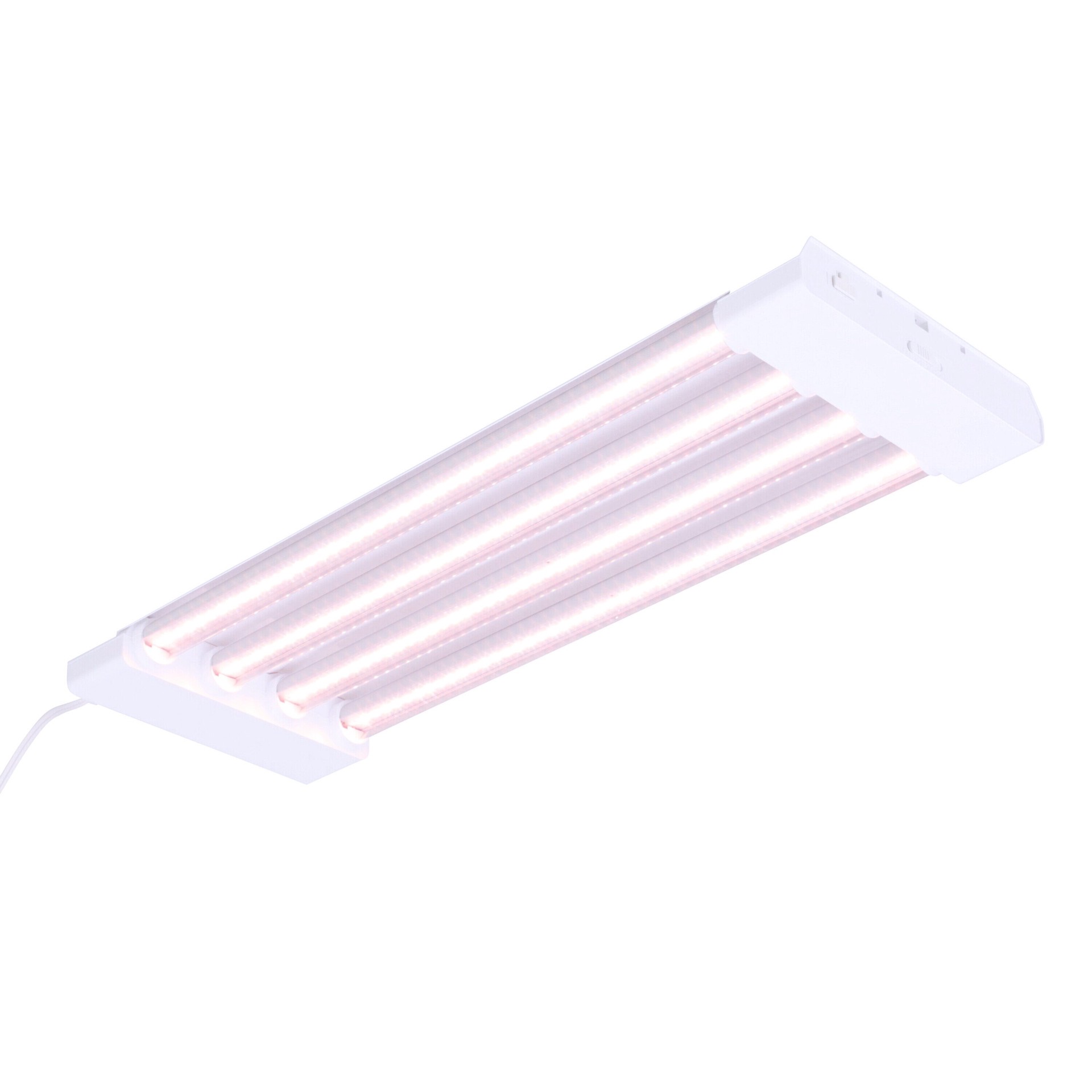 slide 2 of 6, Good Earth Lighting 23.2-in 4-Light White 69-Watt Red LED Strip Grow Light, 1 ct