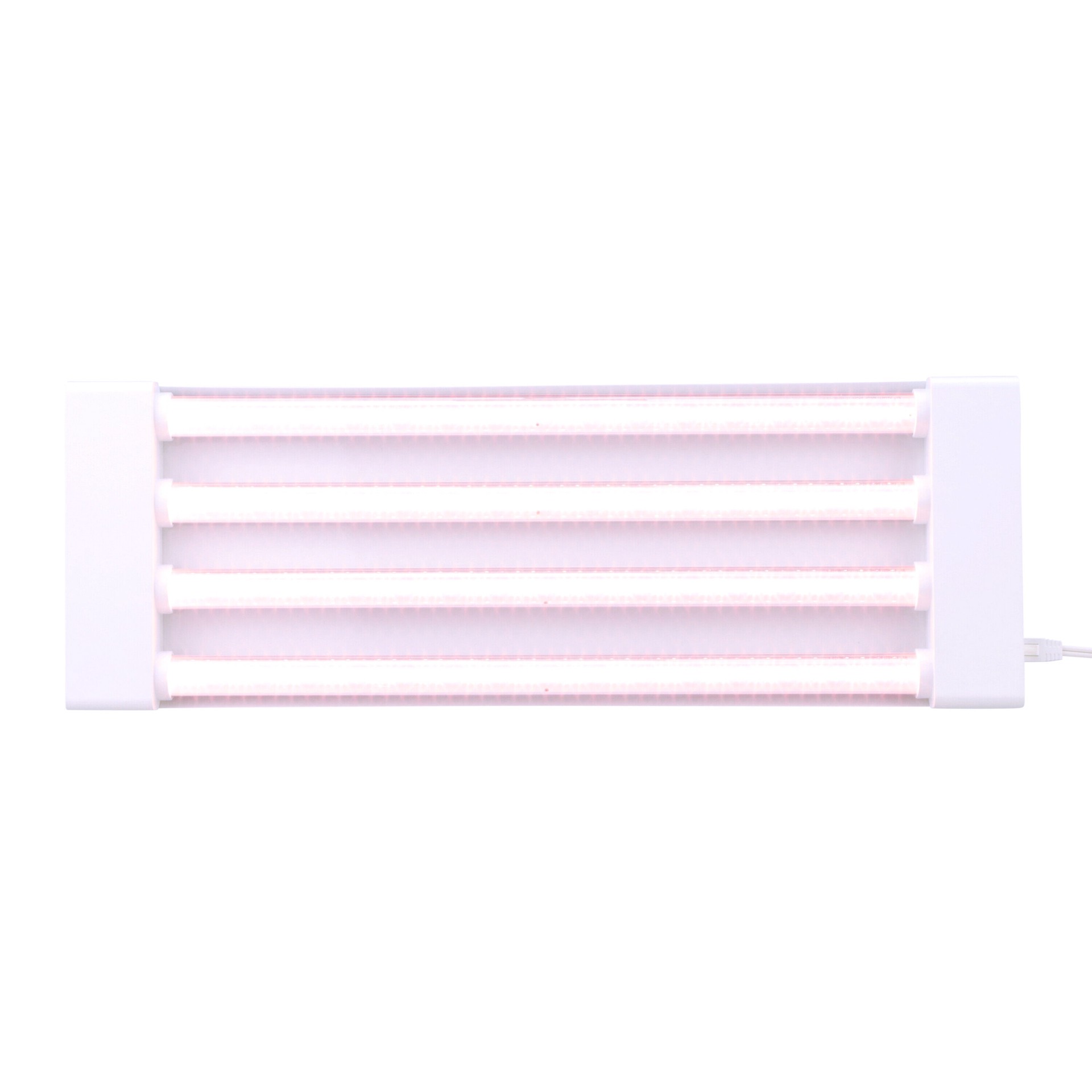 slide 3 of 6, Good Earth Lighting 23.2-in 4-Light White 69-Watt Red LED Strip Grow Light, 1 ct