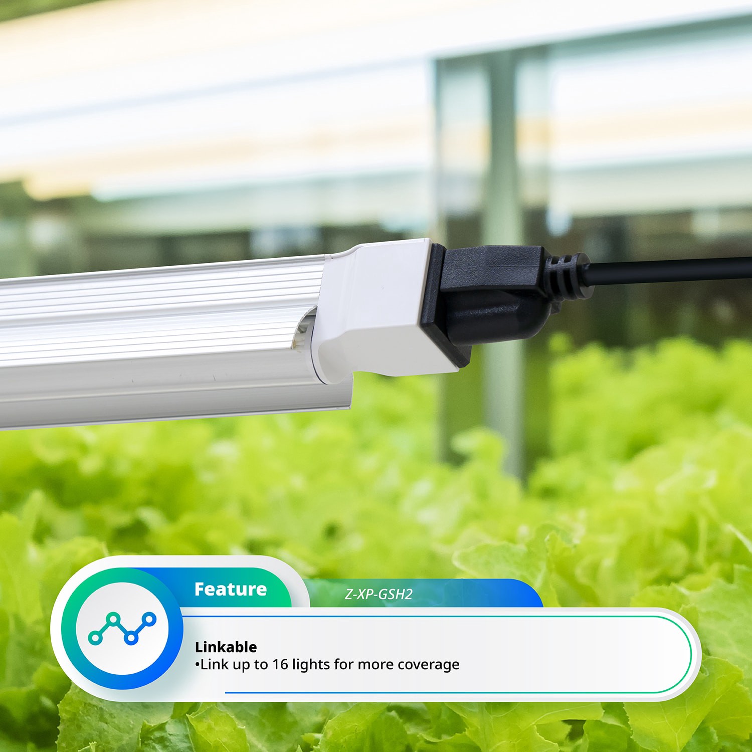 slide 3 of 6, Utilitech 23.23-in 1 -Light Silver 18 -Watt Full spectrum LED Strip grow light, 1 ct