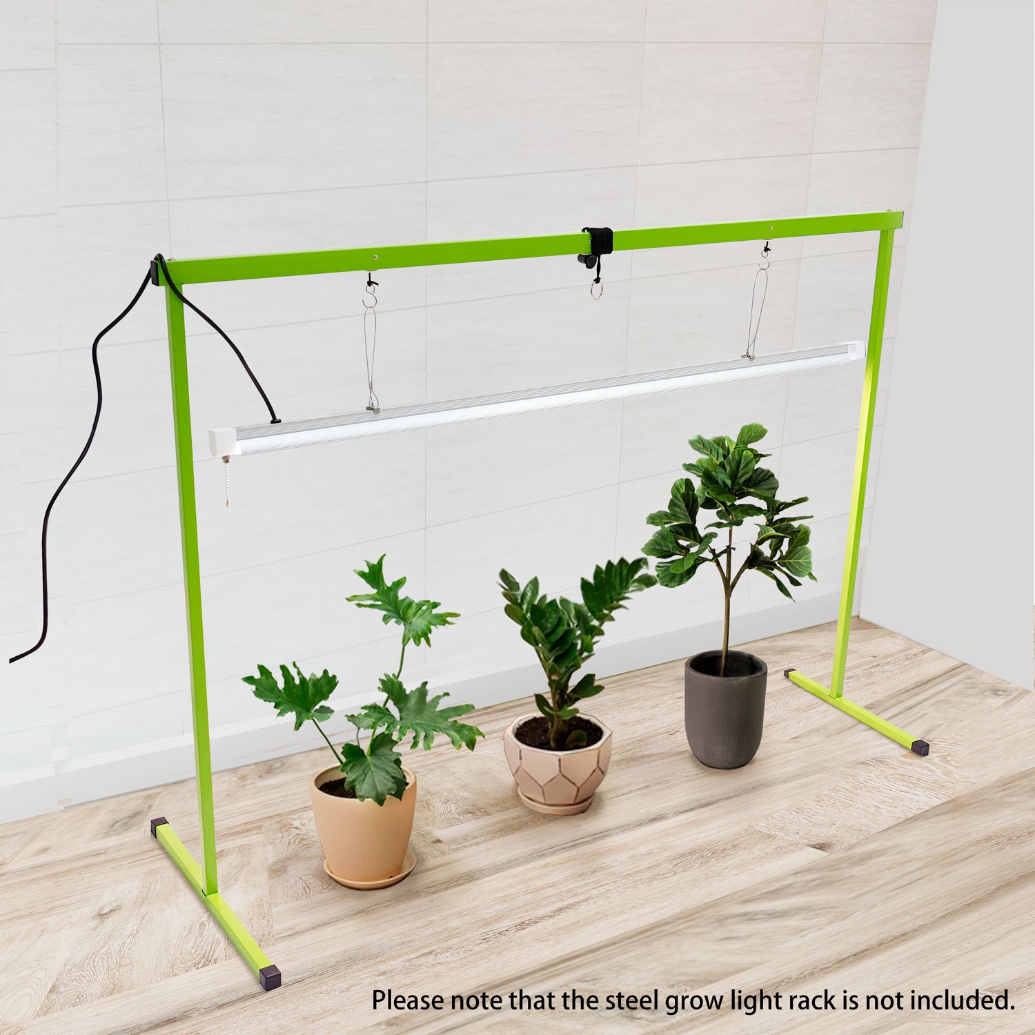 slide 6 of 6, Utilitech 46.54-in 1 -Light Silver 36 -Watt Full spectrum LED Strip grow light, 1 ct