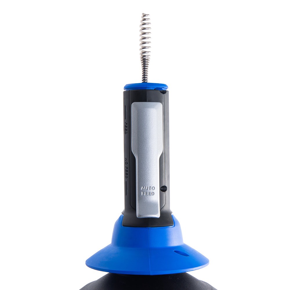 slide 6 of 6, Kobalt 24-Volt 5/16-in dia x 35-ft L Galvanized wire 4 Ah Cordless Machine Augers (Charger Included), 1 ct