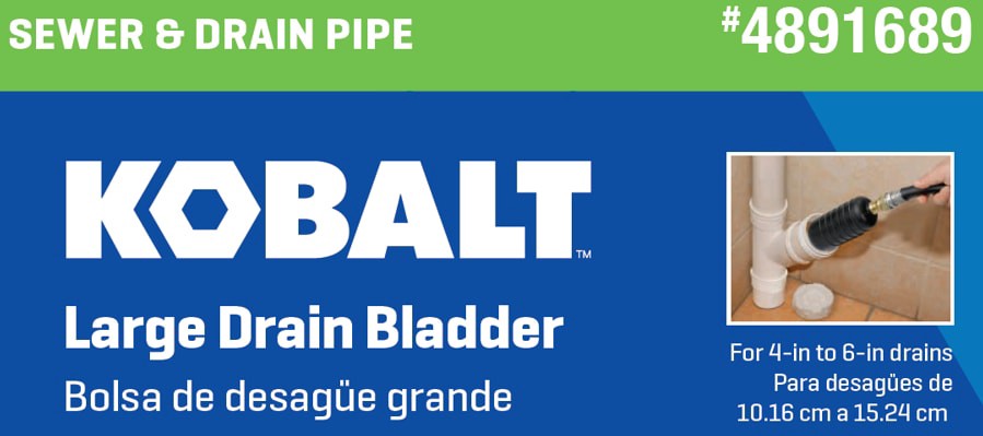 slide 3 of 4, Kobalt Large Drain Rubber Bladder, 1 ct