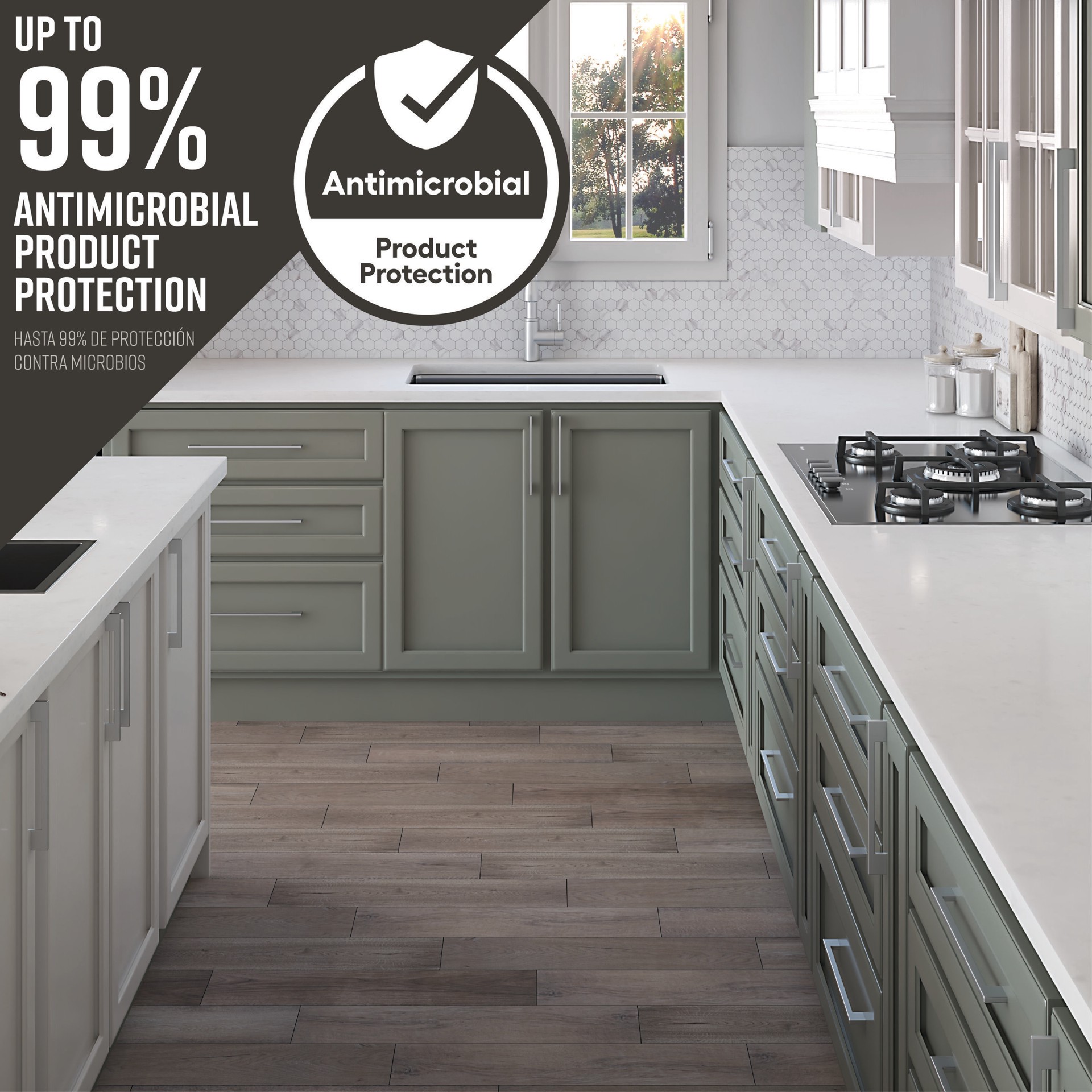 slide 5 of 6, STAINMASTER Ferndale Oak 6-in x 24-in Matte Porcelain Wood Look Floor and Wall Tile ( 1.0-sq ft Piece ), 1 ct