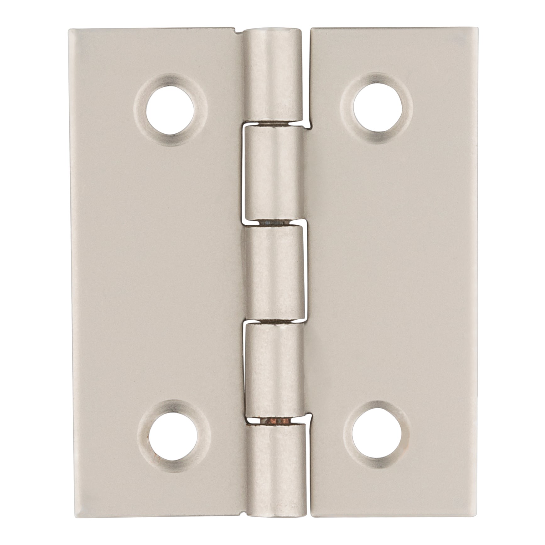 slide 2 of 6, RELIABILT 1-1/2-in H Square Silver Mortise Interior Door Hinge 2 -Pack, 1 ct