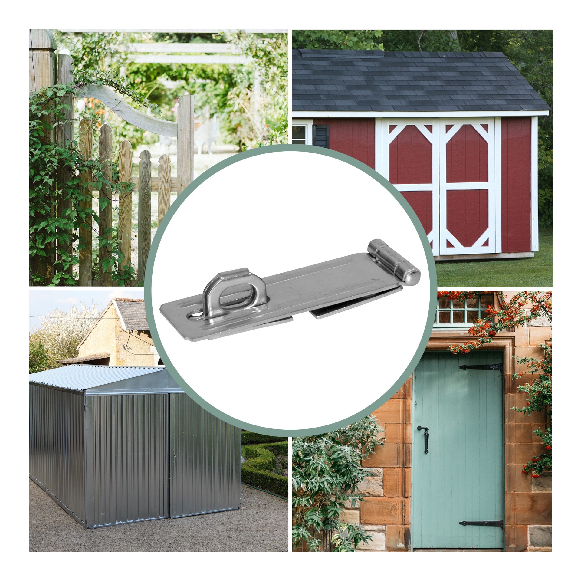 slide 6 of 6, RELIABILT 2-1/2-in Zinc Safety hasp, 1 ct