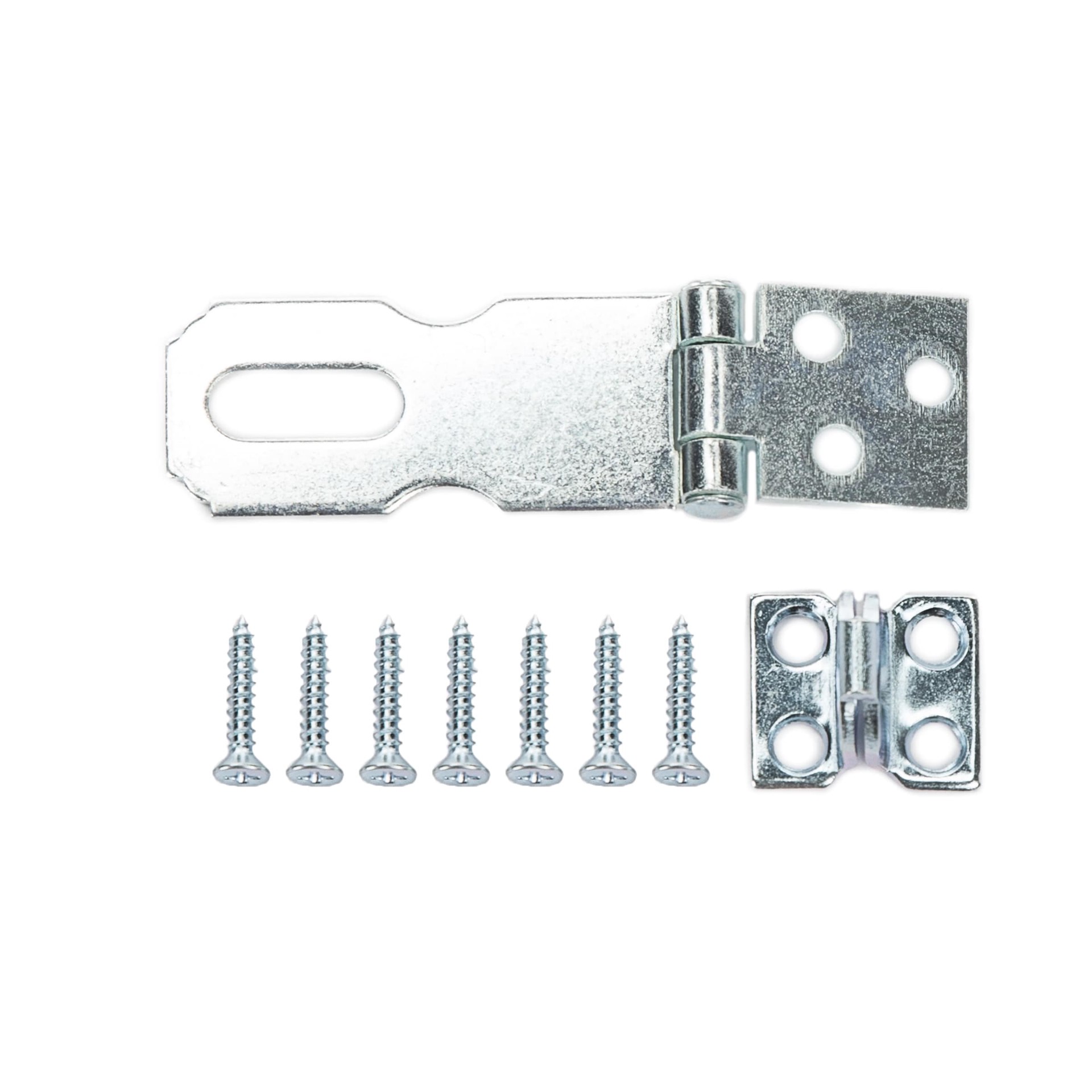 slide 1 of 6, RELIABILT 2-1/2-in Zinc Safety hasp, 1 ct