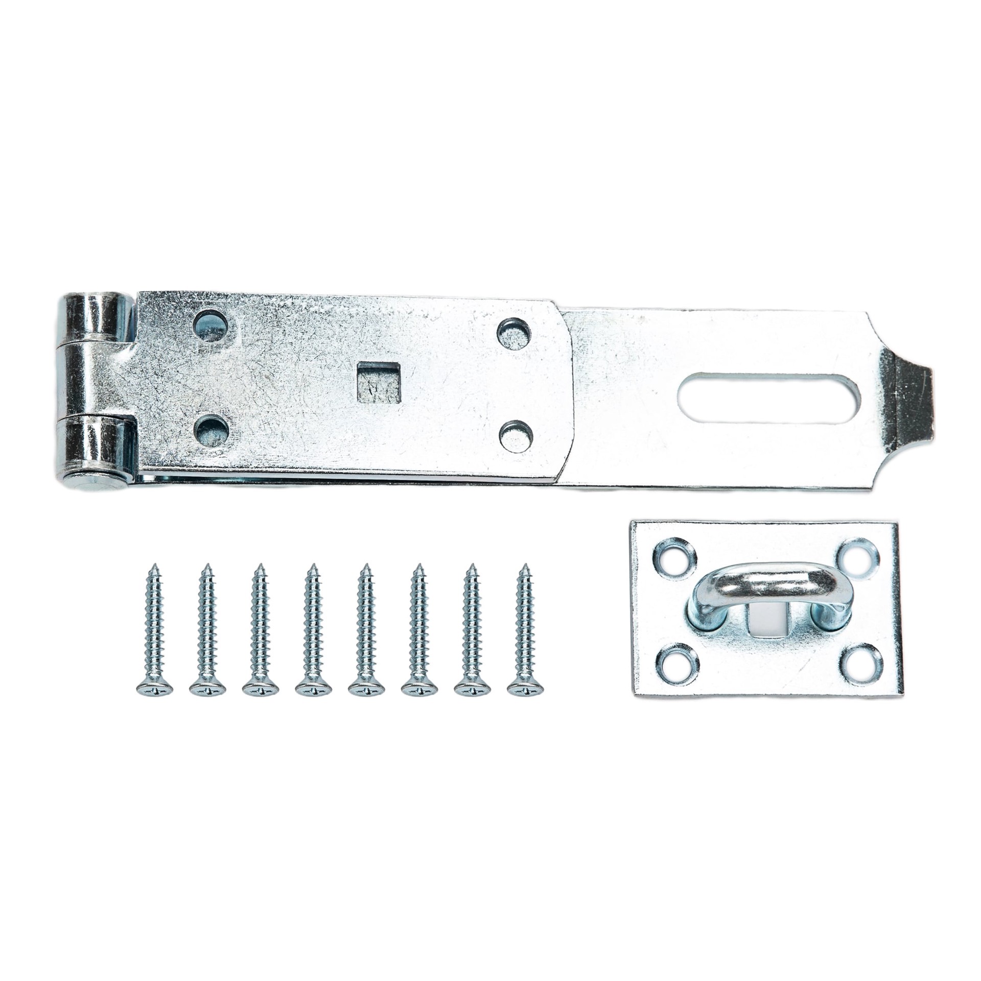 slide 1 of 5, RELIABILT 7-1/2-in Zinc Safety hasp, 1 ct