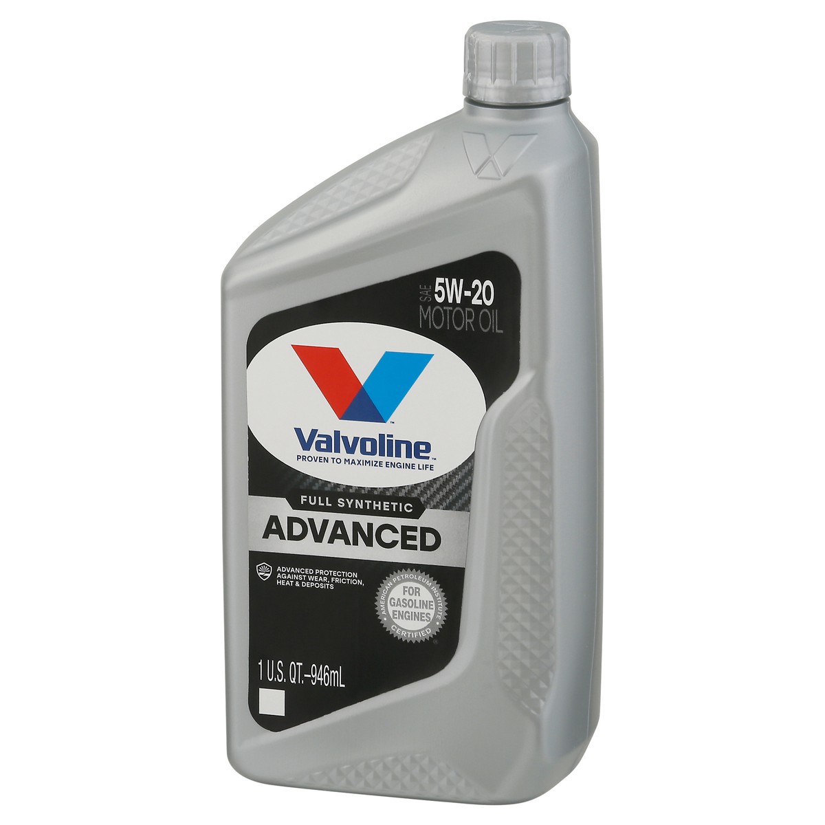 slide 2 of 9, Valvoline Advanced Full Synthetic SAE 5W-20 Motor Oil 1 QT, 1 ct