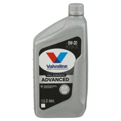 Valvoline SAE 5W-20 Fully Synthetic Advanced Motor Oil 1 qt