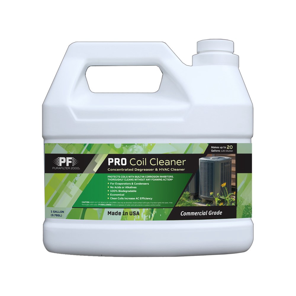 slide 1 of 2, Purafilter 128 oz - Coil cleaner, 1 ct