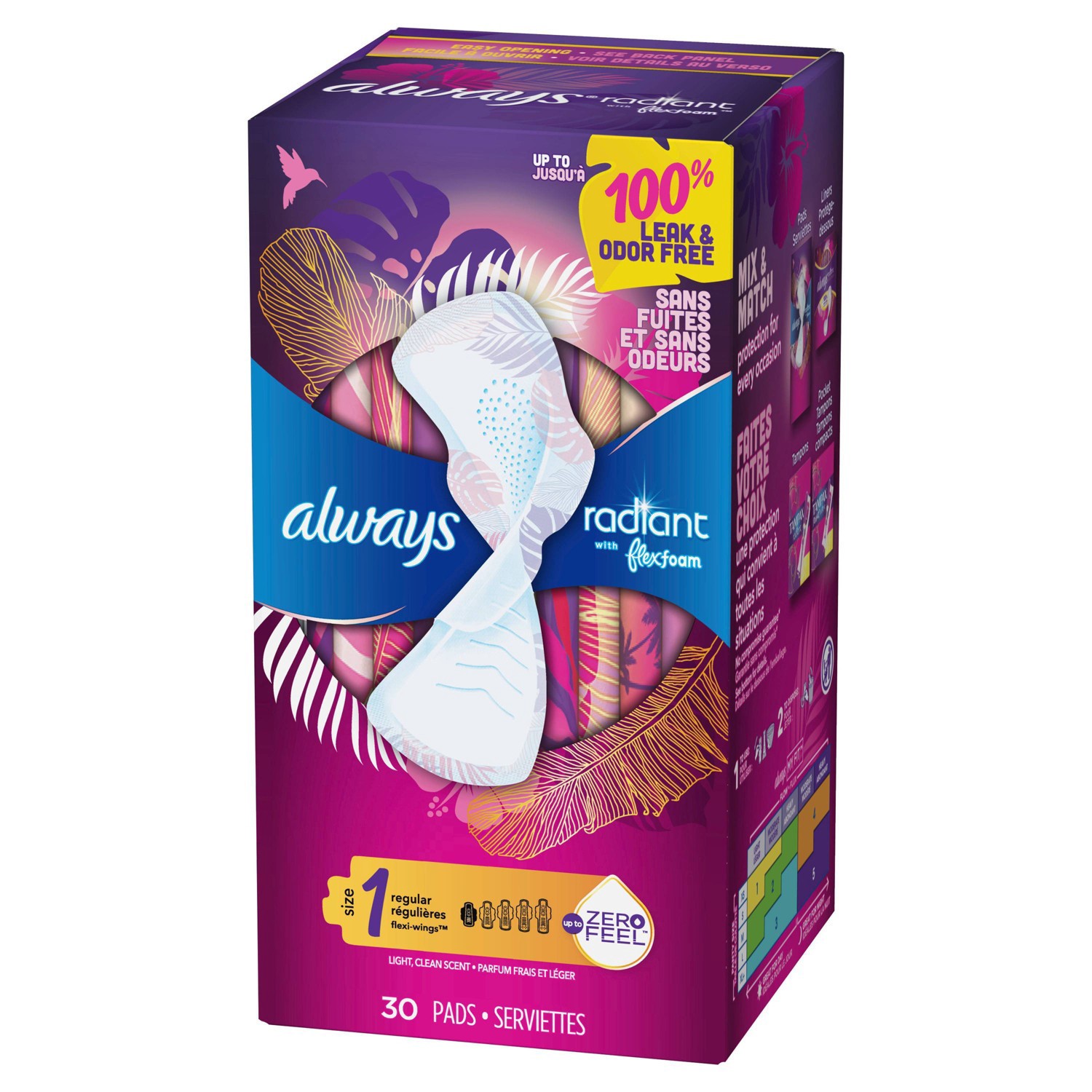 always-pads-30-ea-30-ct-shipt