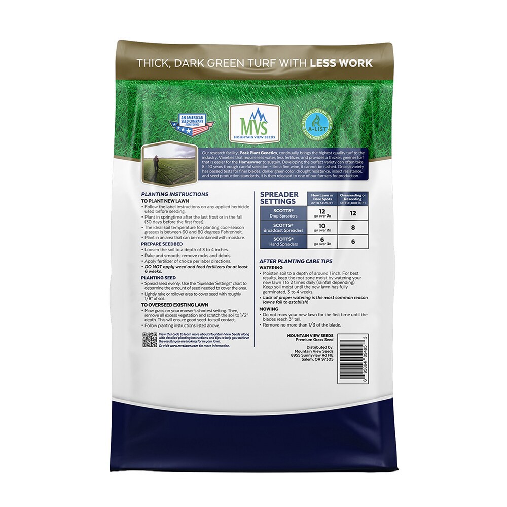 slide 2 of 6, Mountain View Seeds Pennsylvania State Mix 3-lb Tall Fescue Grass Seed, 1 ct