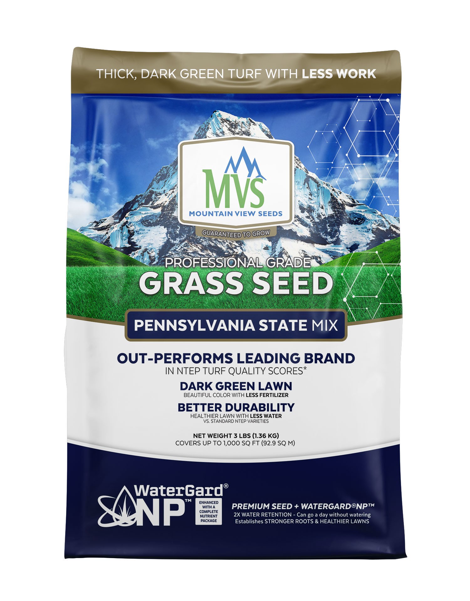 slide 1 of 6, Mountain View Seeds Pennsylvania State Mix 3-lb Tall Fescue Grass Seed, 1 ct