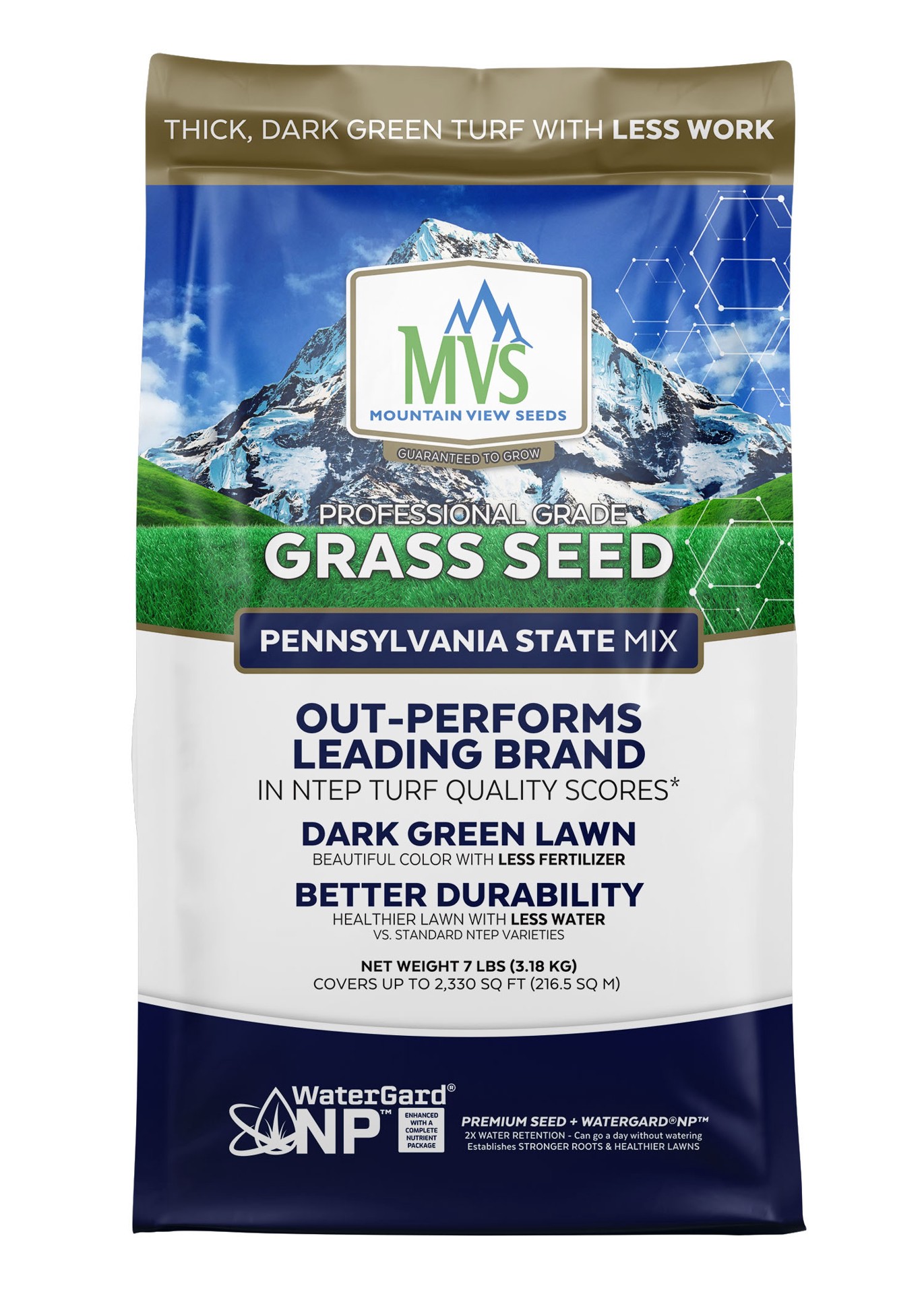 slide 1 of 6, Mountain View Seeds Pennsylvania State Mix 7-lb Natural Tall Fescue Grass Seed, 1 ct