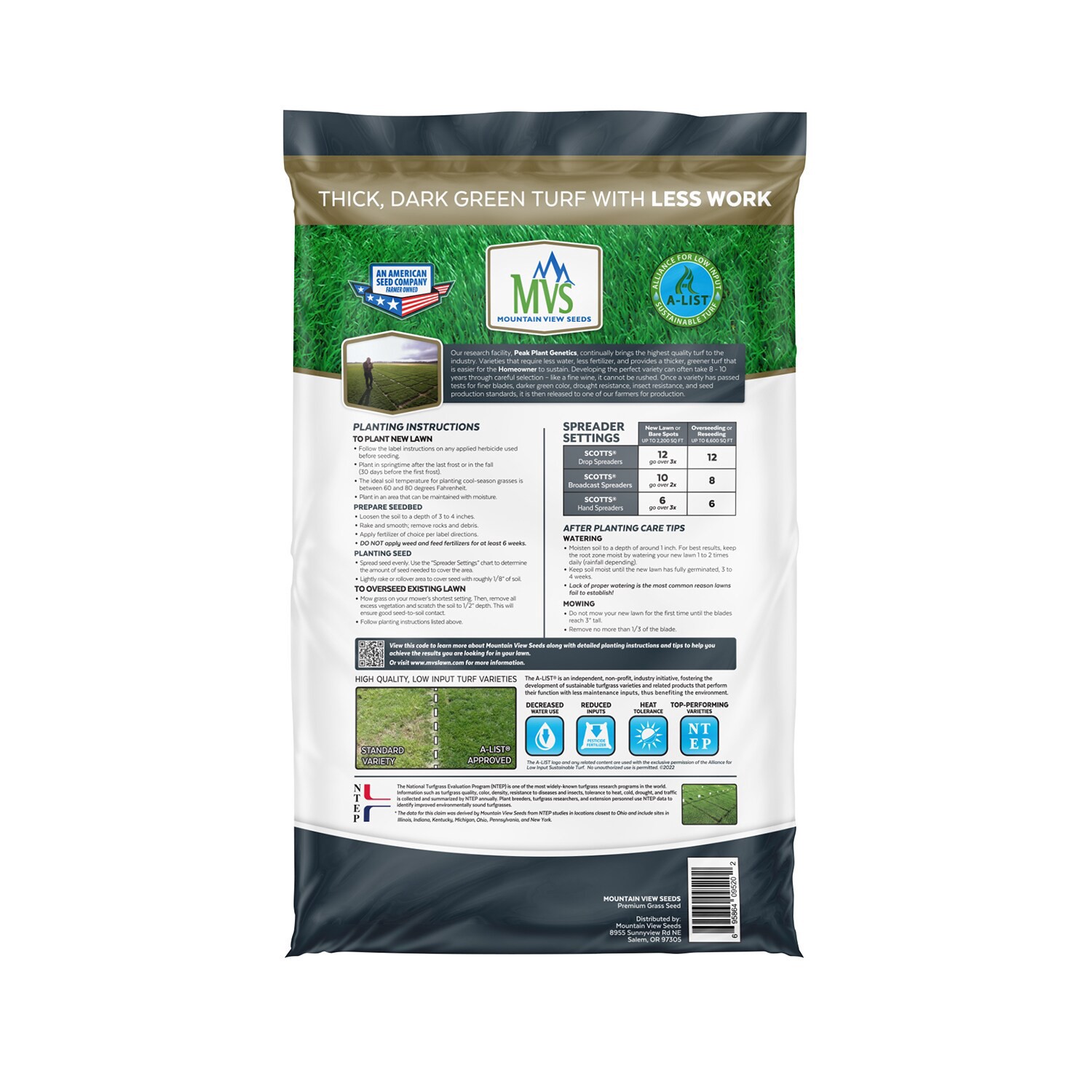 slide 2 of 5, Mountain View Seeds Ohio State 20-lb Tall Fescue Grass Seed, 1 ct