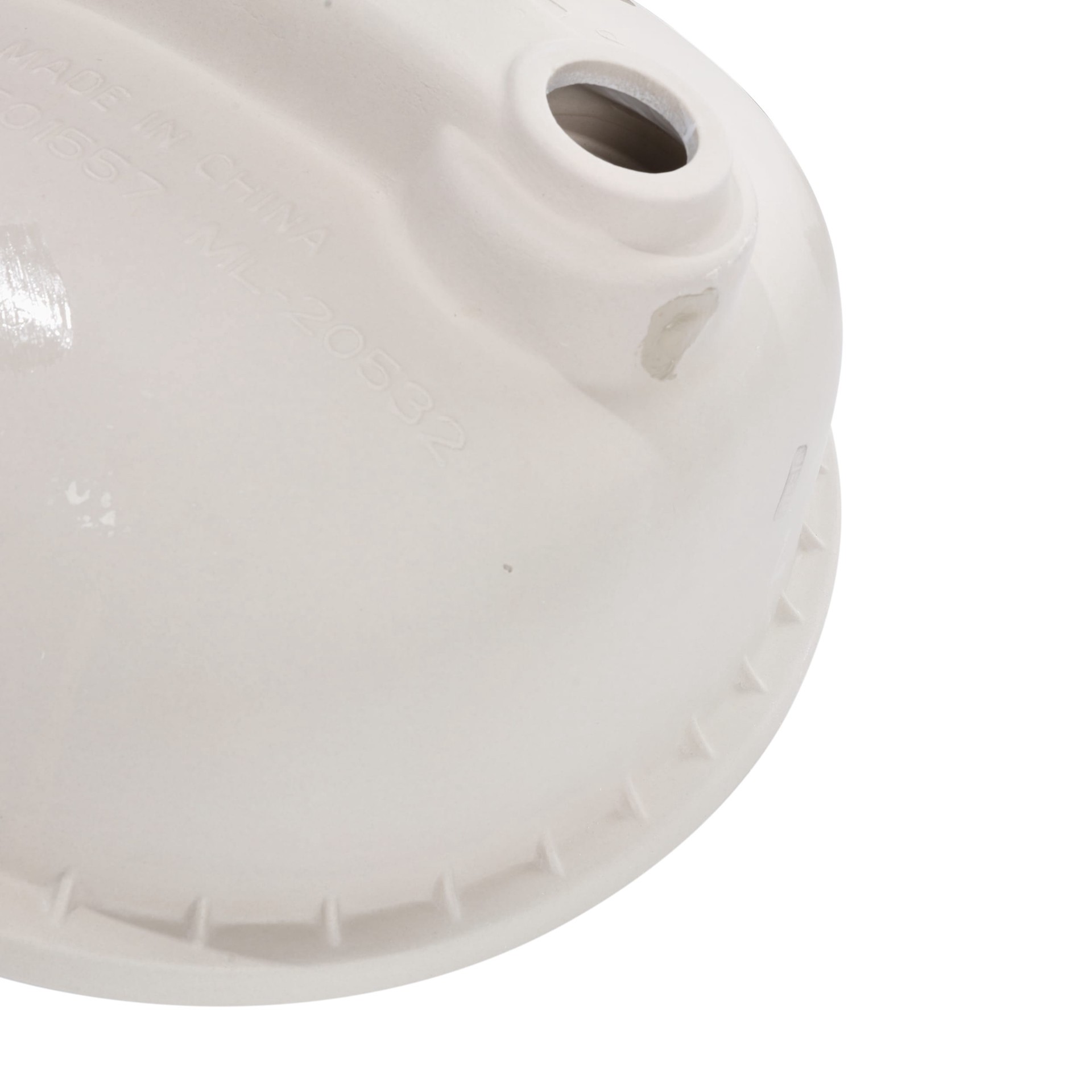 slide 2 of 6, allen + roth Sherborne Vitreous China 16-in Undermount Oval Traditional White Bathroom Sink, 1 ct