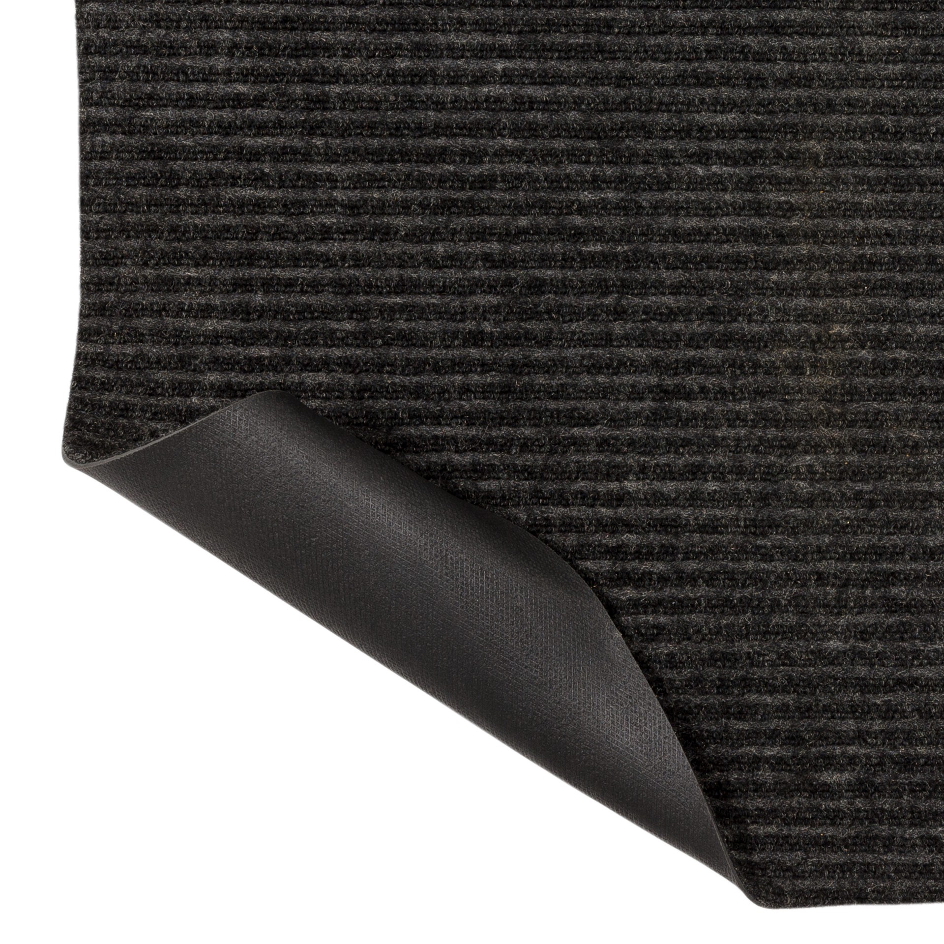 slide 4 of 6, Project Source 60-in x 36-in Charcoal Non-Slip Grip Outdoor Utility Mat, 1 ct