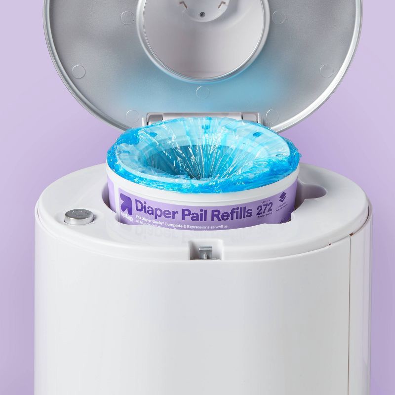 slide 2 of 6, Diaper Pail Refill Bags - 8pk - up&up™, 8 ct