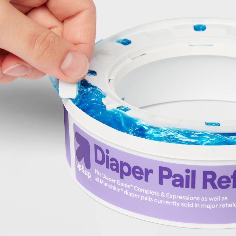 slide 5 of 6, Diaper Pail Refill Bags - 8pk - up&up™, 8 ct